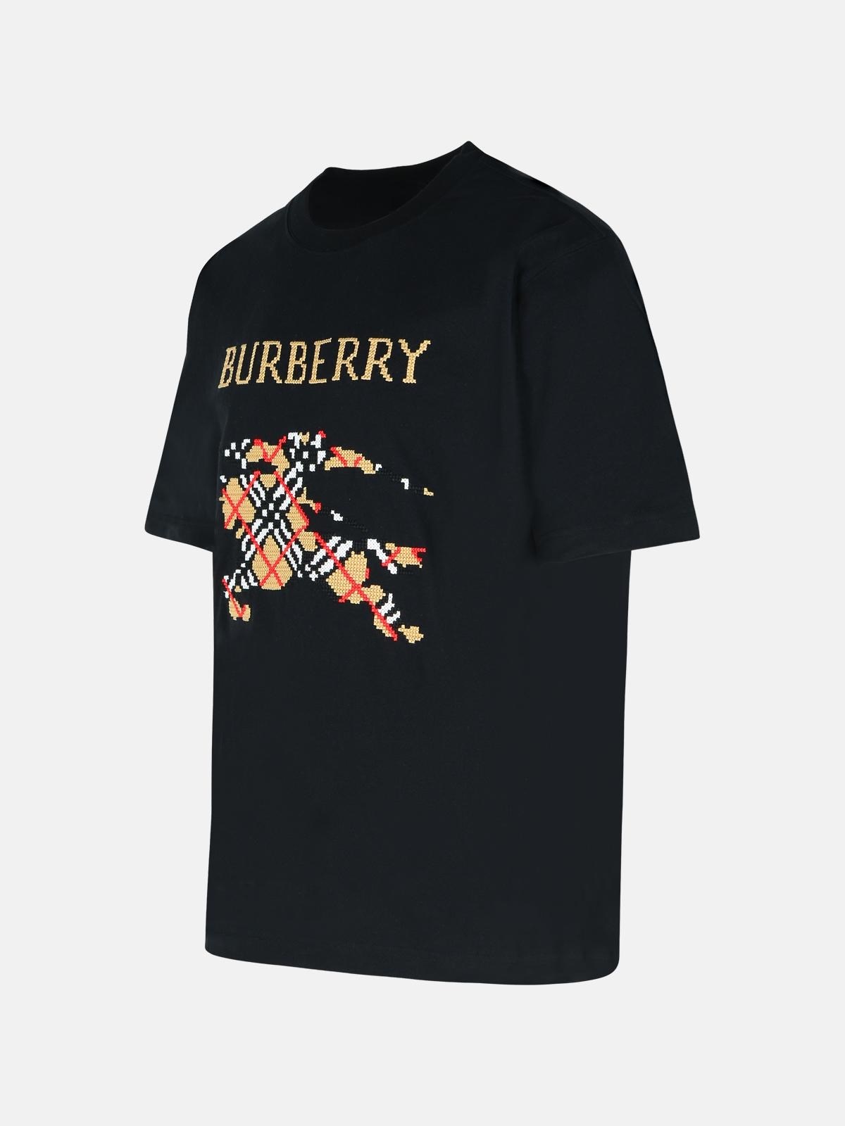 'RYAN' BLACK COTTON T-SHIRT - 2