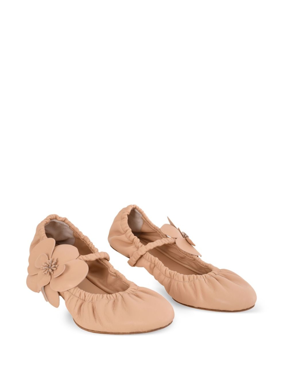 Orchid ballet flats - 2