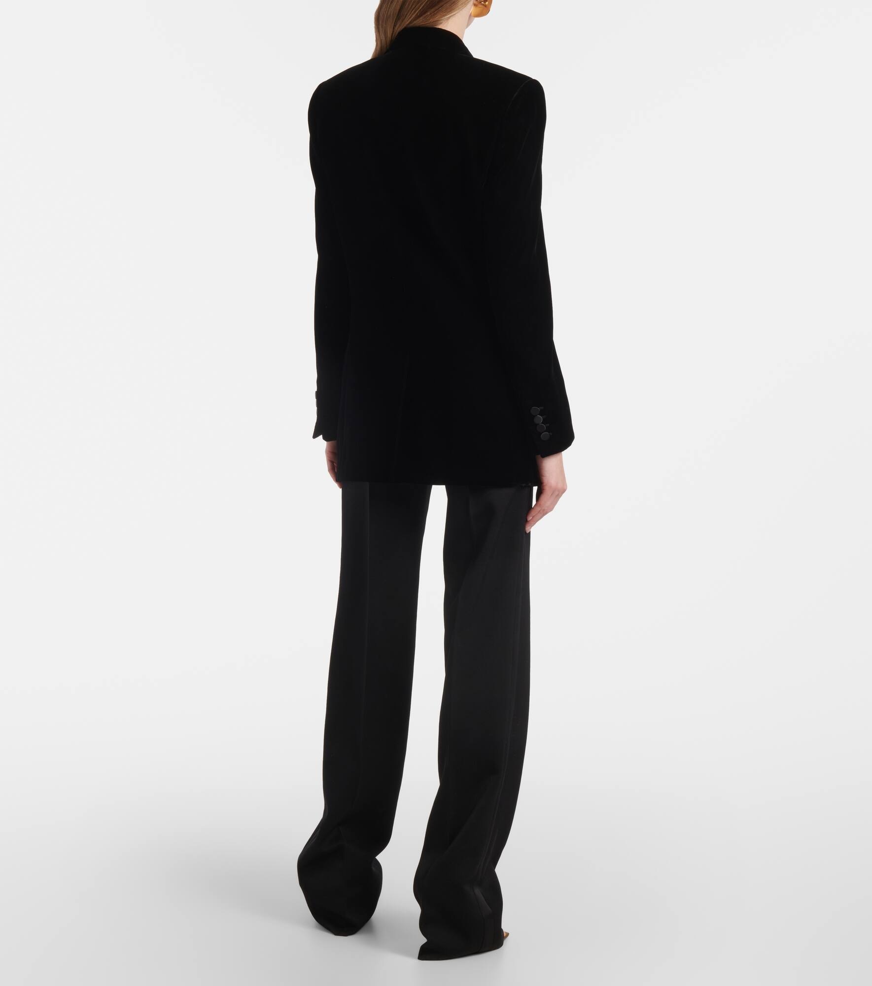 Velvet blazer - 3