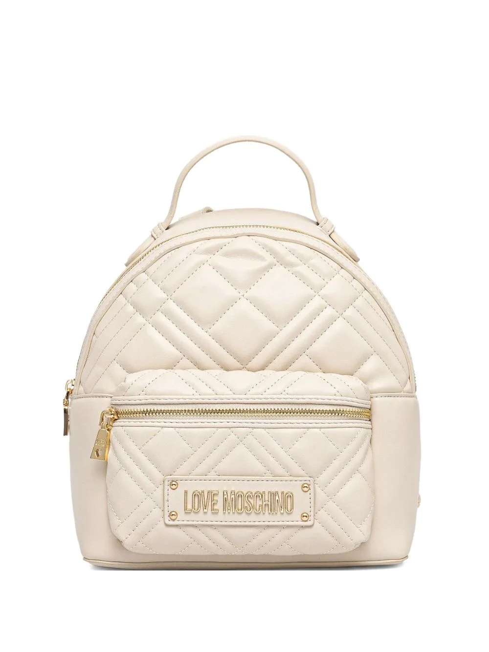 quilted backpack - 1