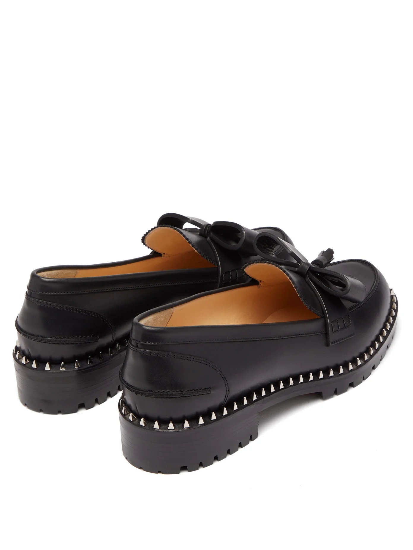 Ursul Lug studded leather loafers - 4