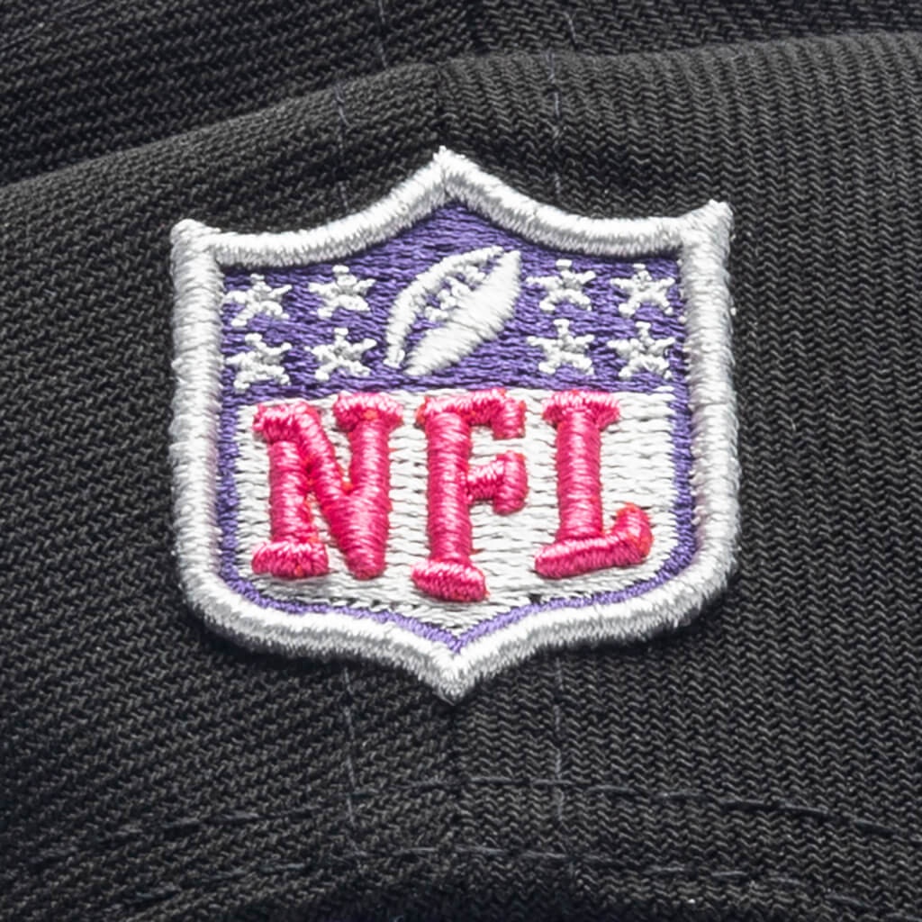 JUST DON X USHER SUPER BOWL LVIII 9FIFTY SNAPBACK HAT - BLACK/PURPLE PYTHON - 5