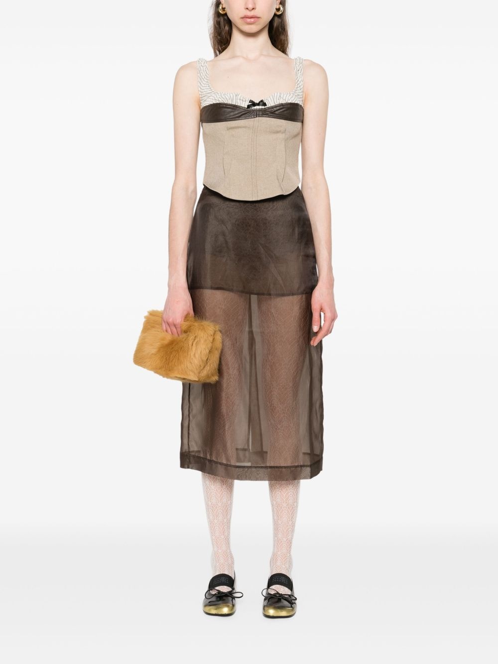 corset-style top - 2