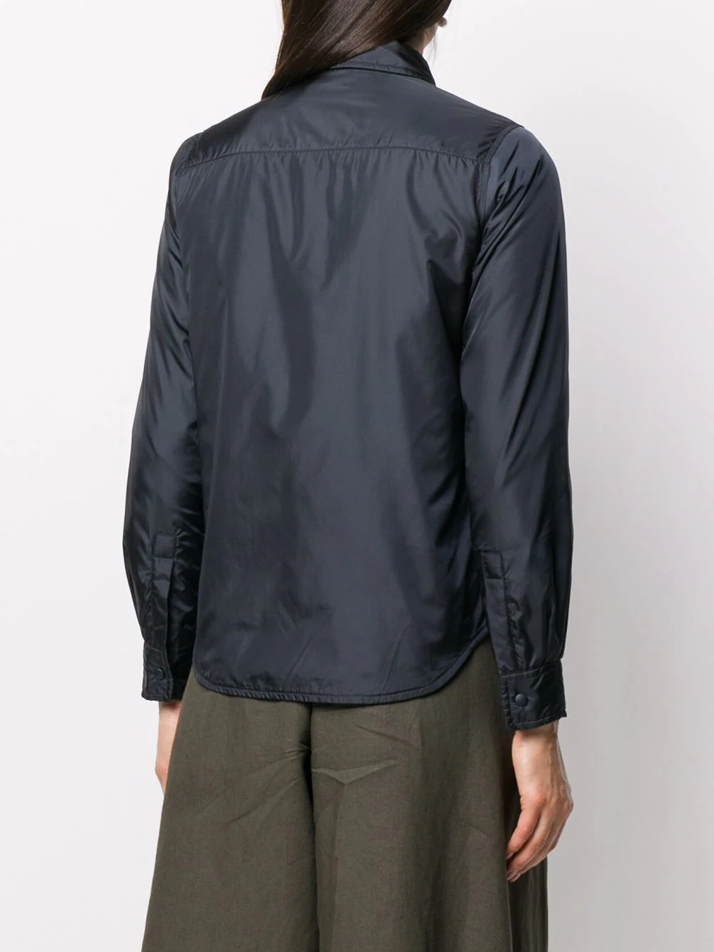 zipped shirt jacket - 4