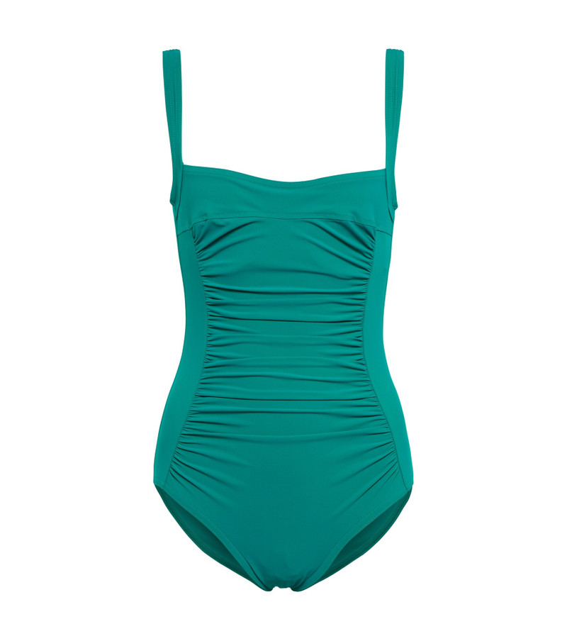 Basics ruched swimsuit 1