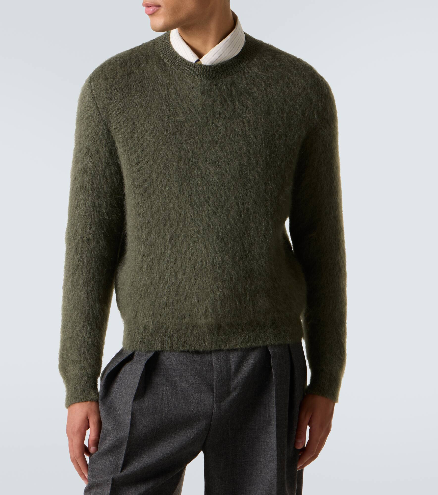 Mohair and wool-blend sweater - 3