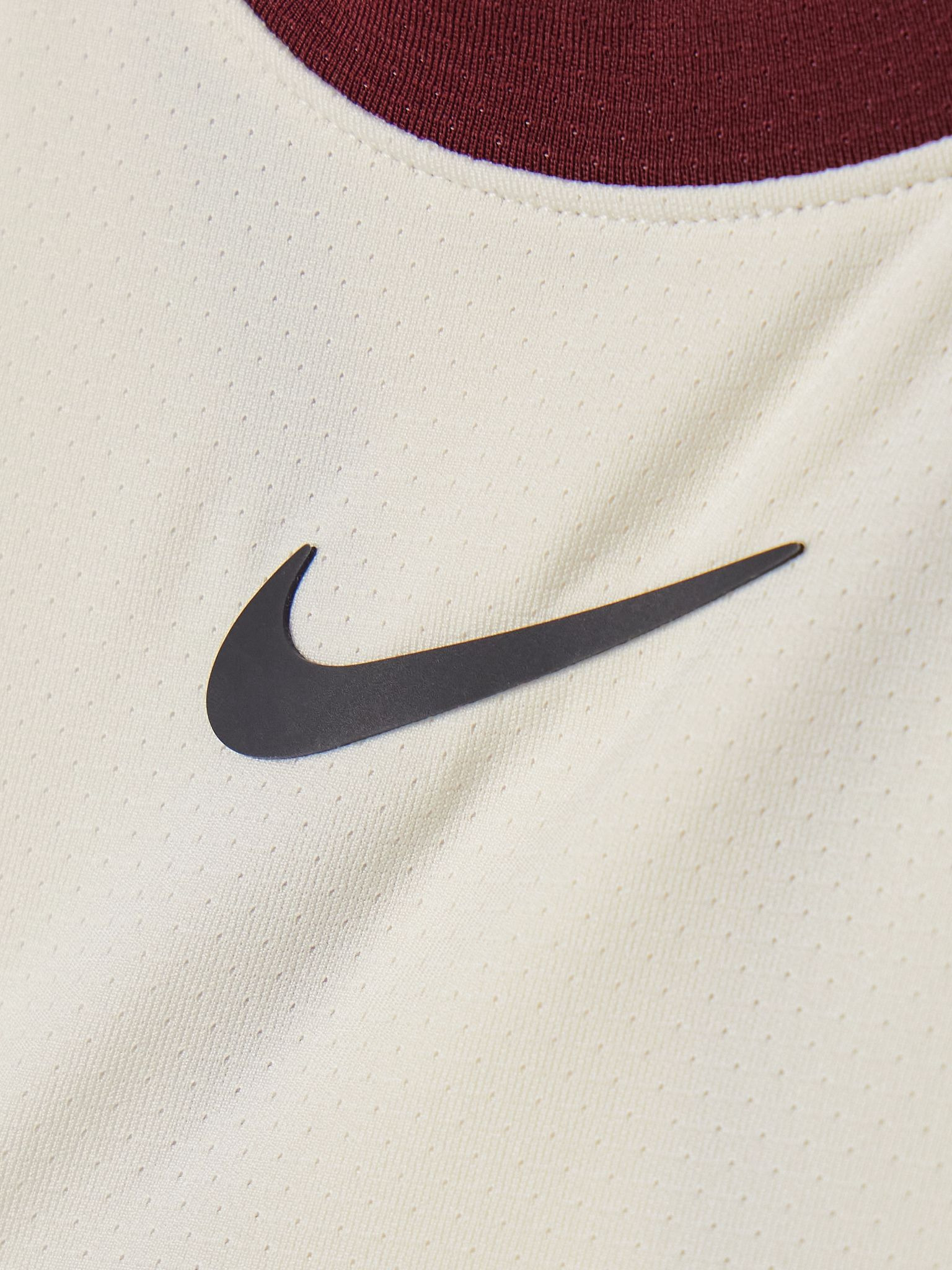 NikeCourt Slam mesh-trimmed Dri-FIT tennis dress Ivory - 4