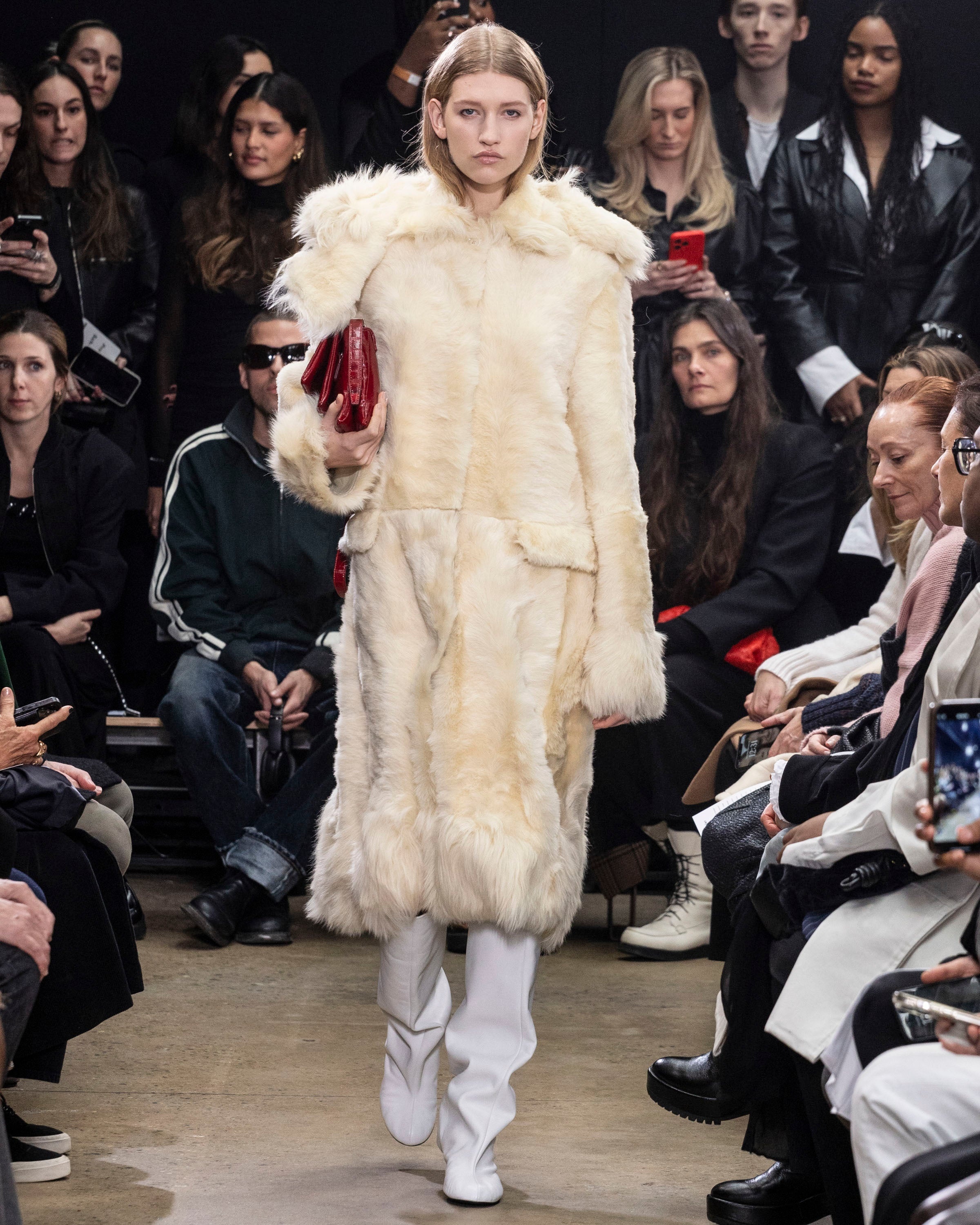 Fiona Coat in Shearling - 6