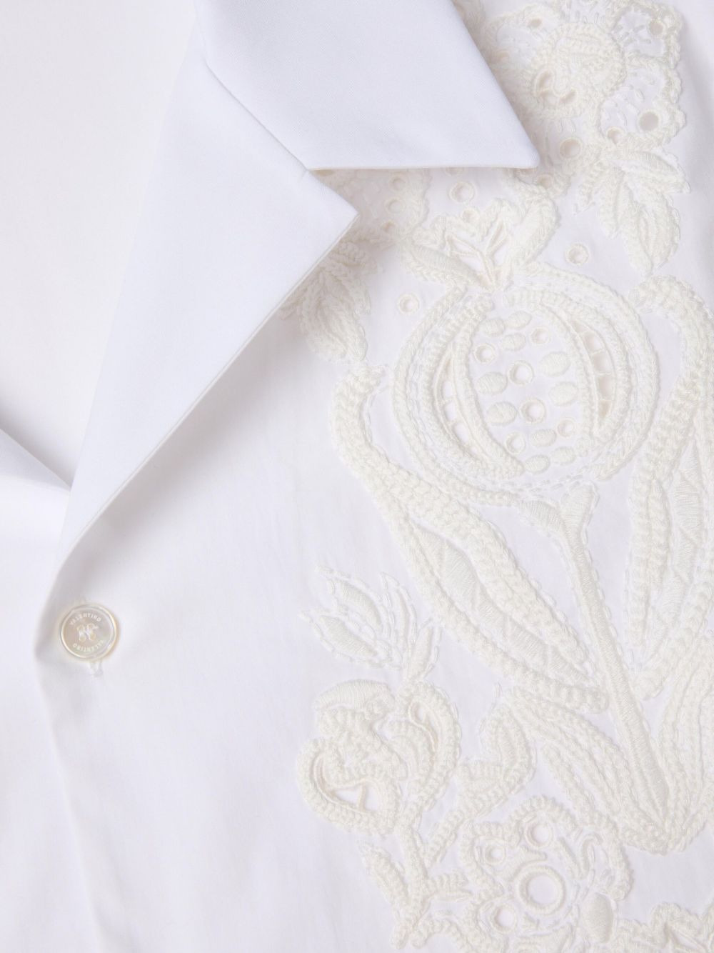 embroidered cotton shirt - 3