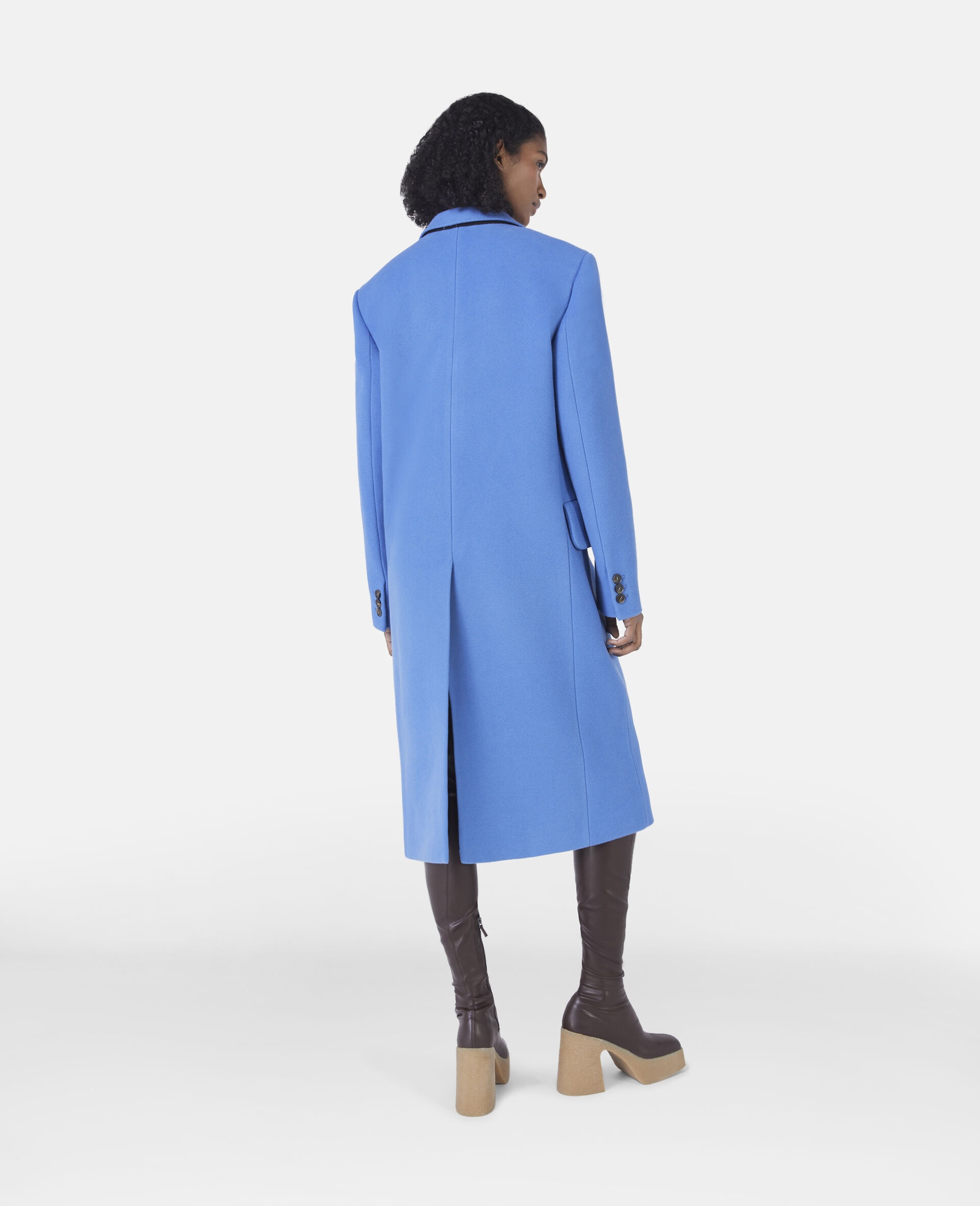 Long Double-Breasted Coat - 2