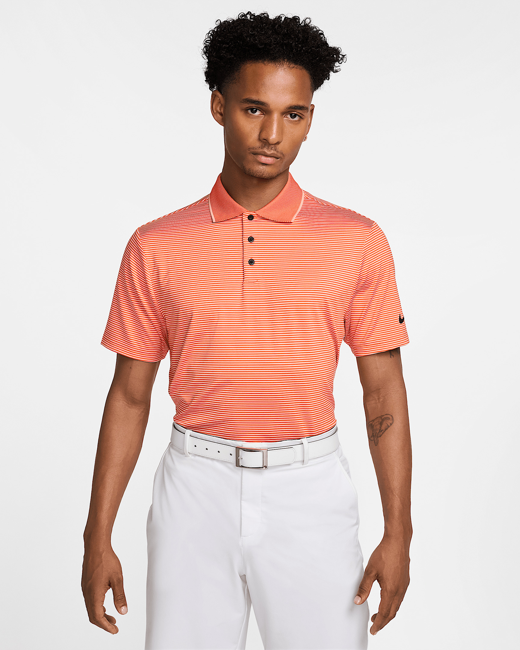 Nike Tour Men's Dri-FIT Striped Golf Polo - 1