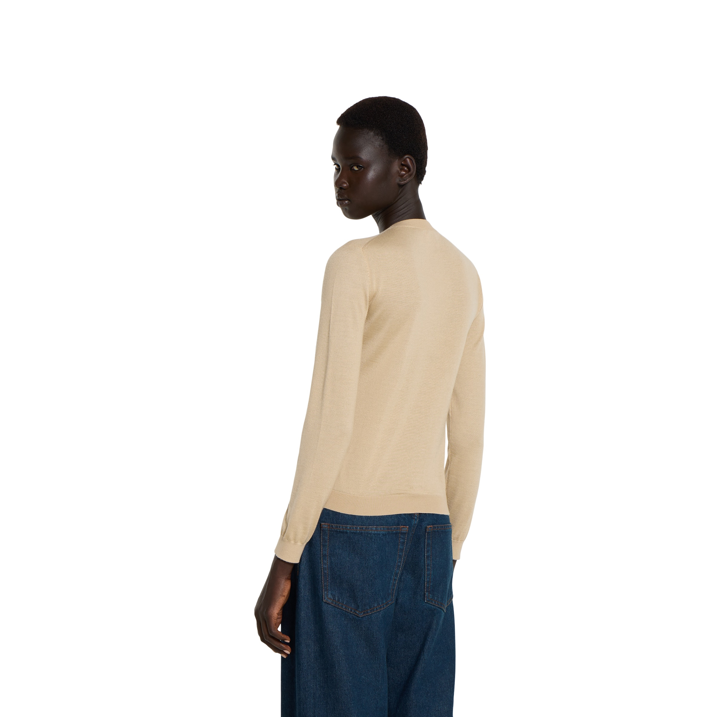 Cashmere silk cardigan - 4
