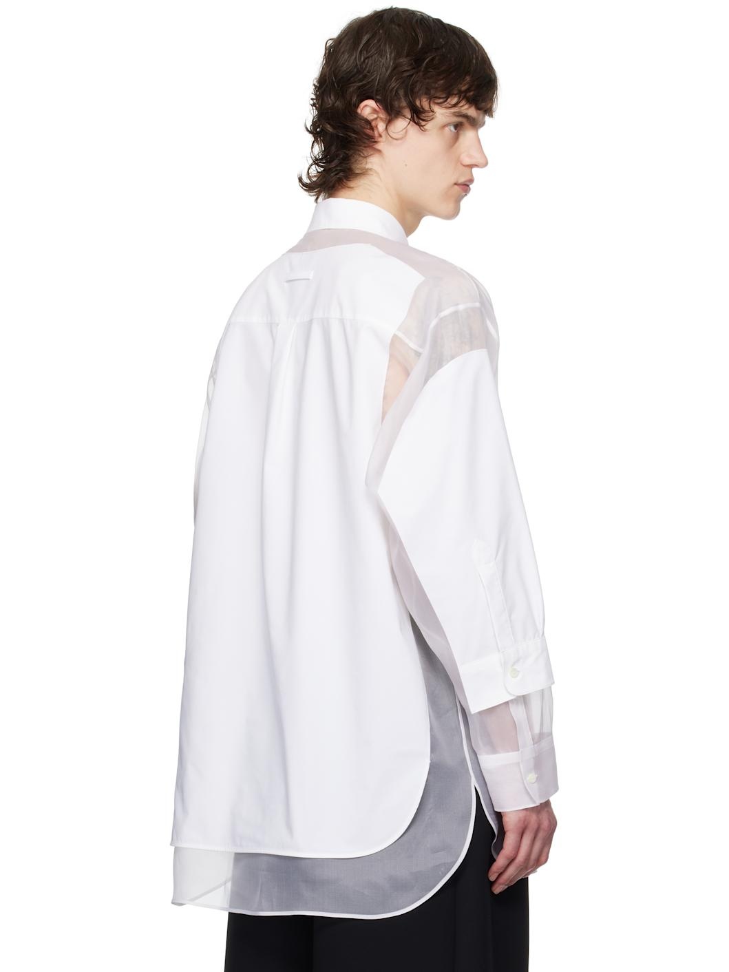 White 'The Petit Grand' Shirt - 3