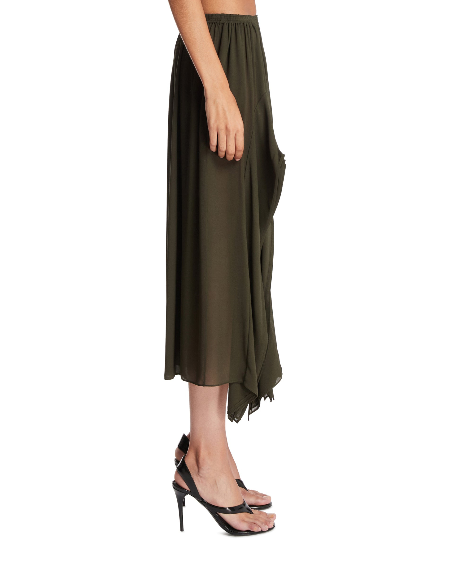 Green Pants with Ruffles - 5