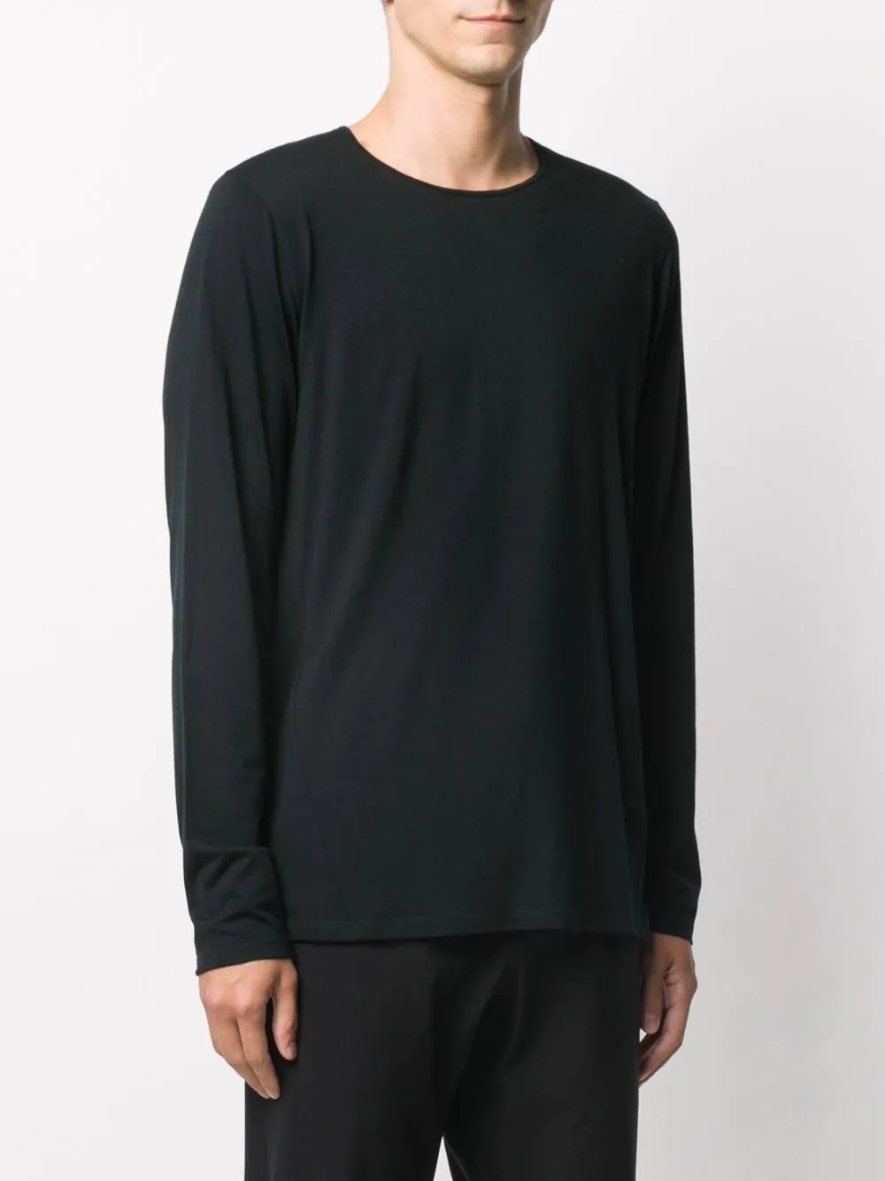 crew neck knitted top - 3