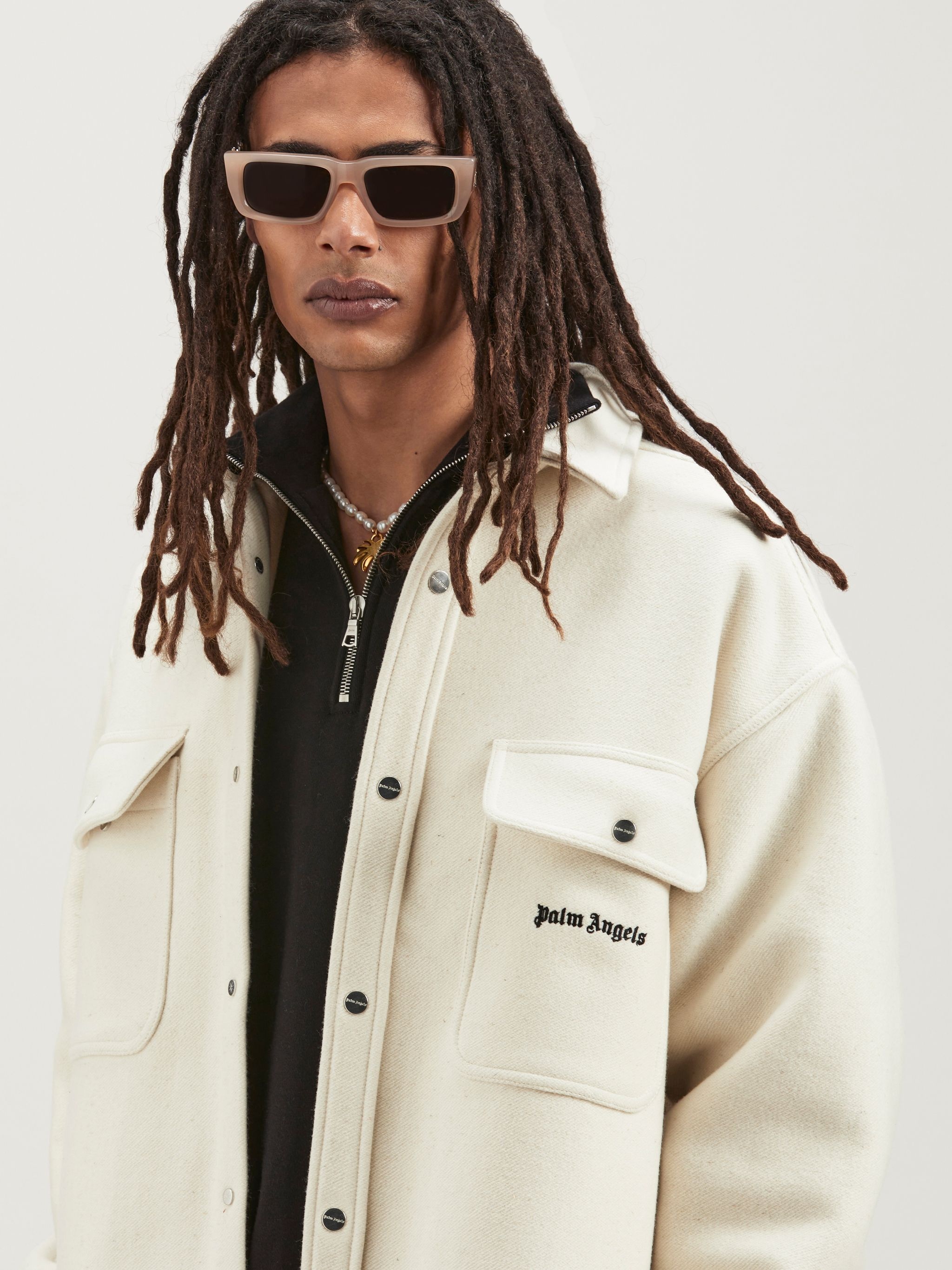 Pocket Logo Overshirt - 6