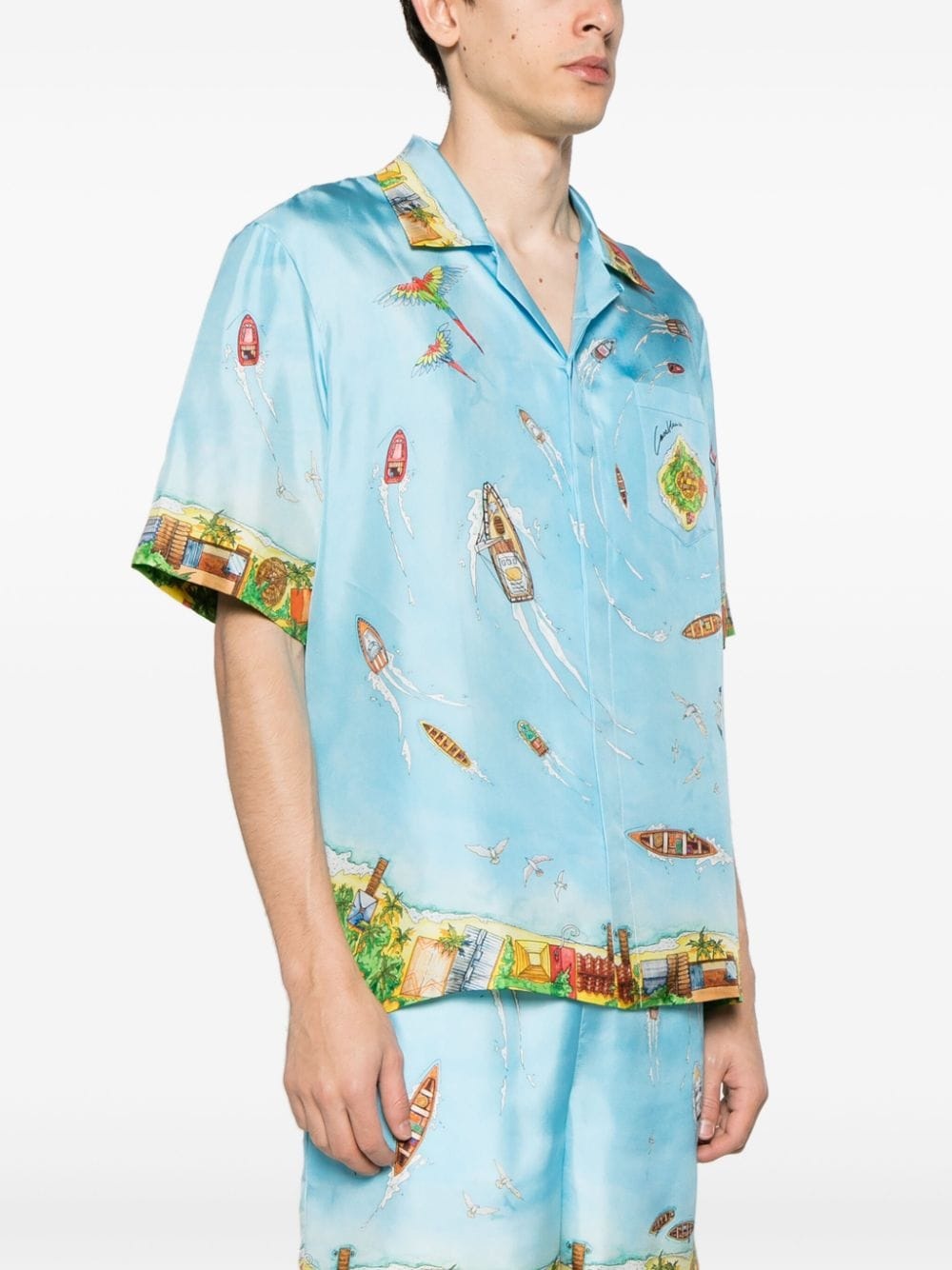 Maison Sur Piloti silk shirt - 3