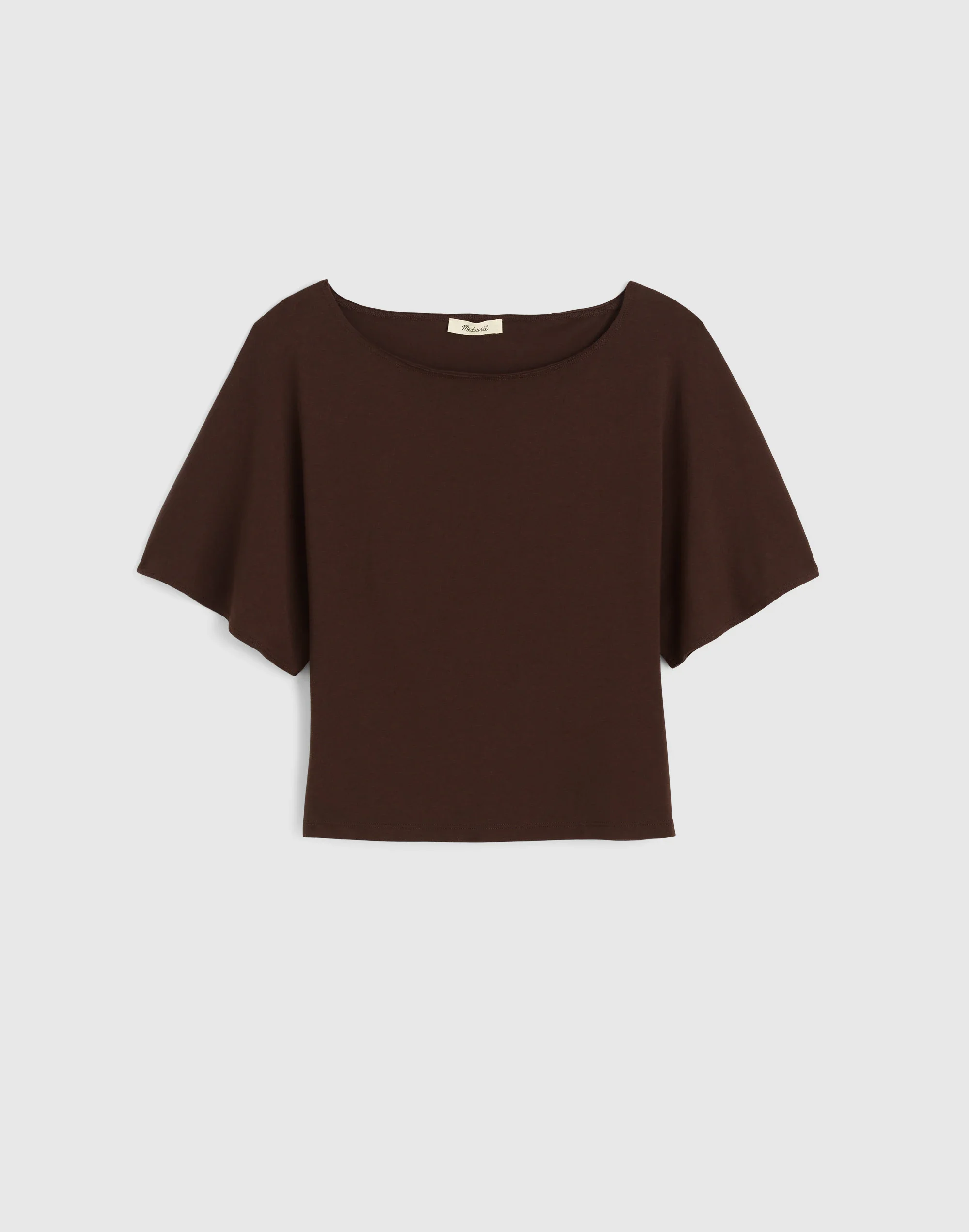Boatneck Dolman-Sleeve Top - 1