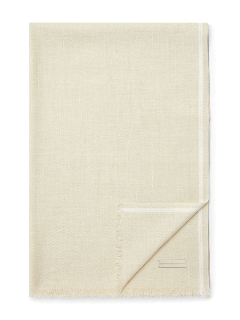frayed detailing scarf - 1