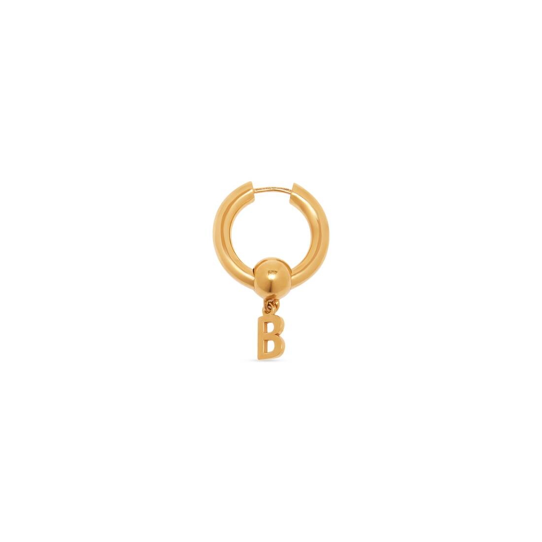 Force B Earring in Gold 1