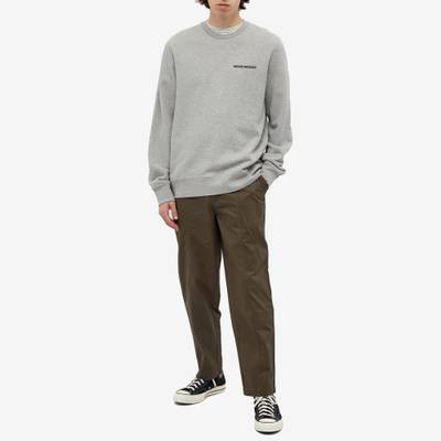 Wood Wood Wood Wood Hugh Logo Crew Sweat outlook