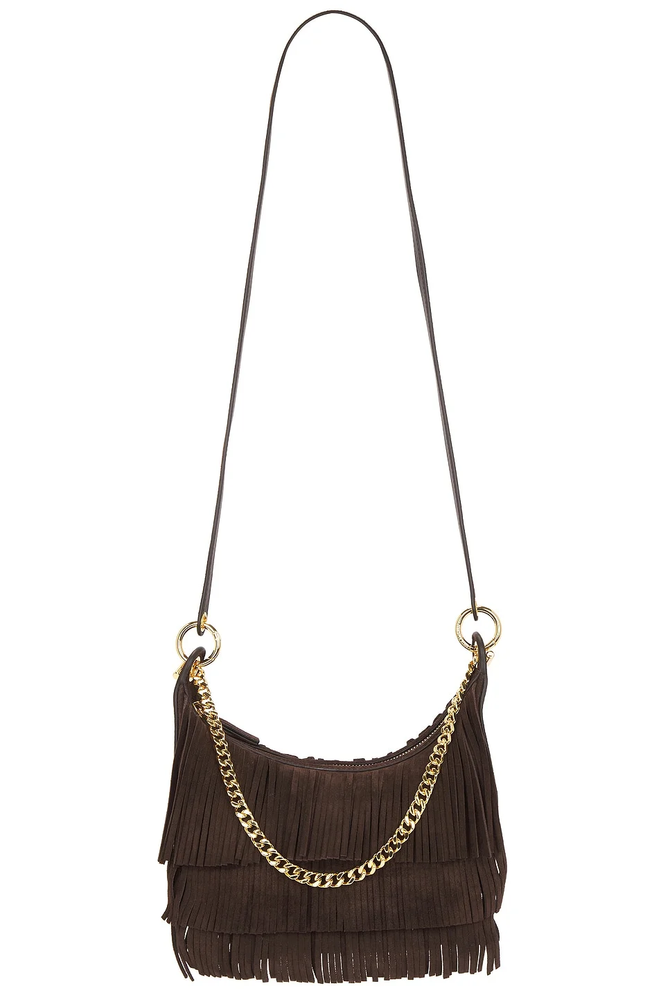 Small Fringe Fortune Hobo Bag - 1