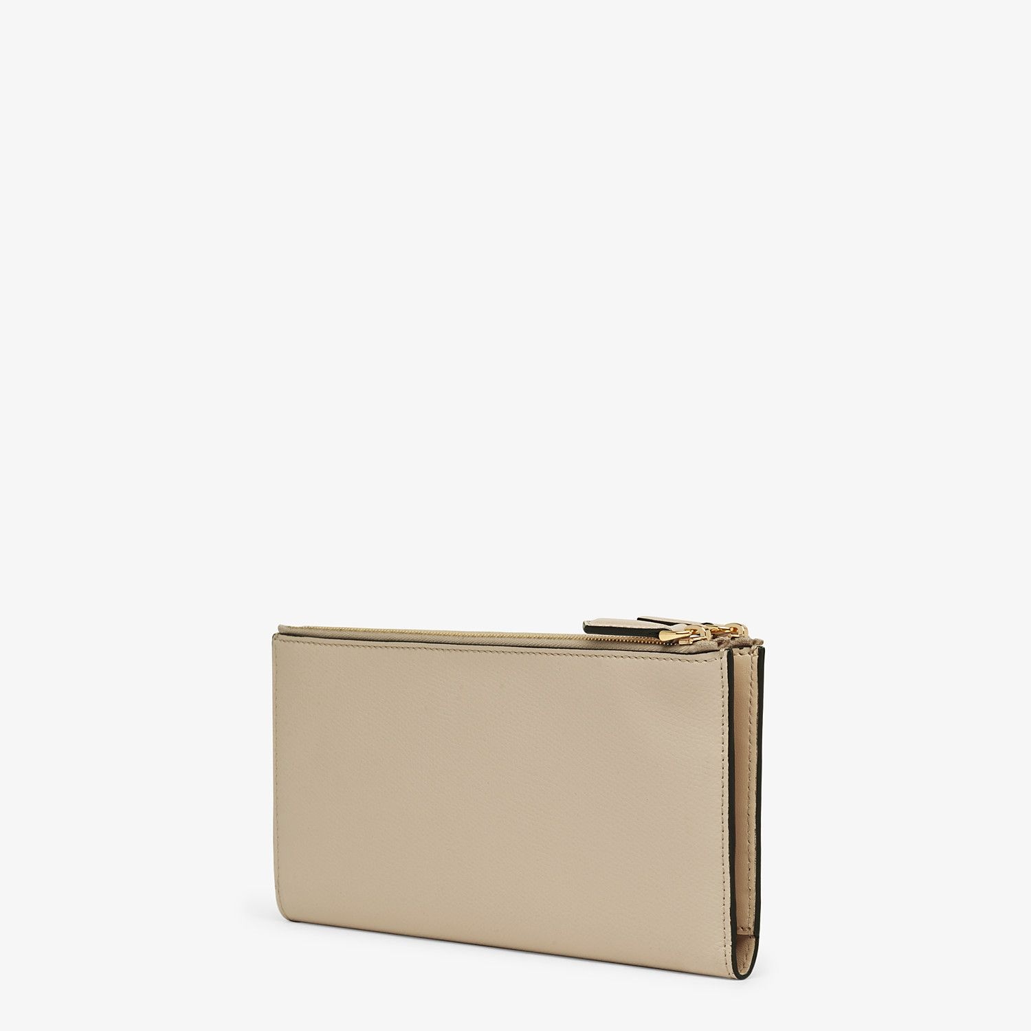 Beige leather wallet - 2