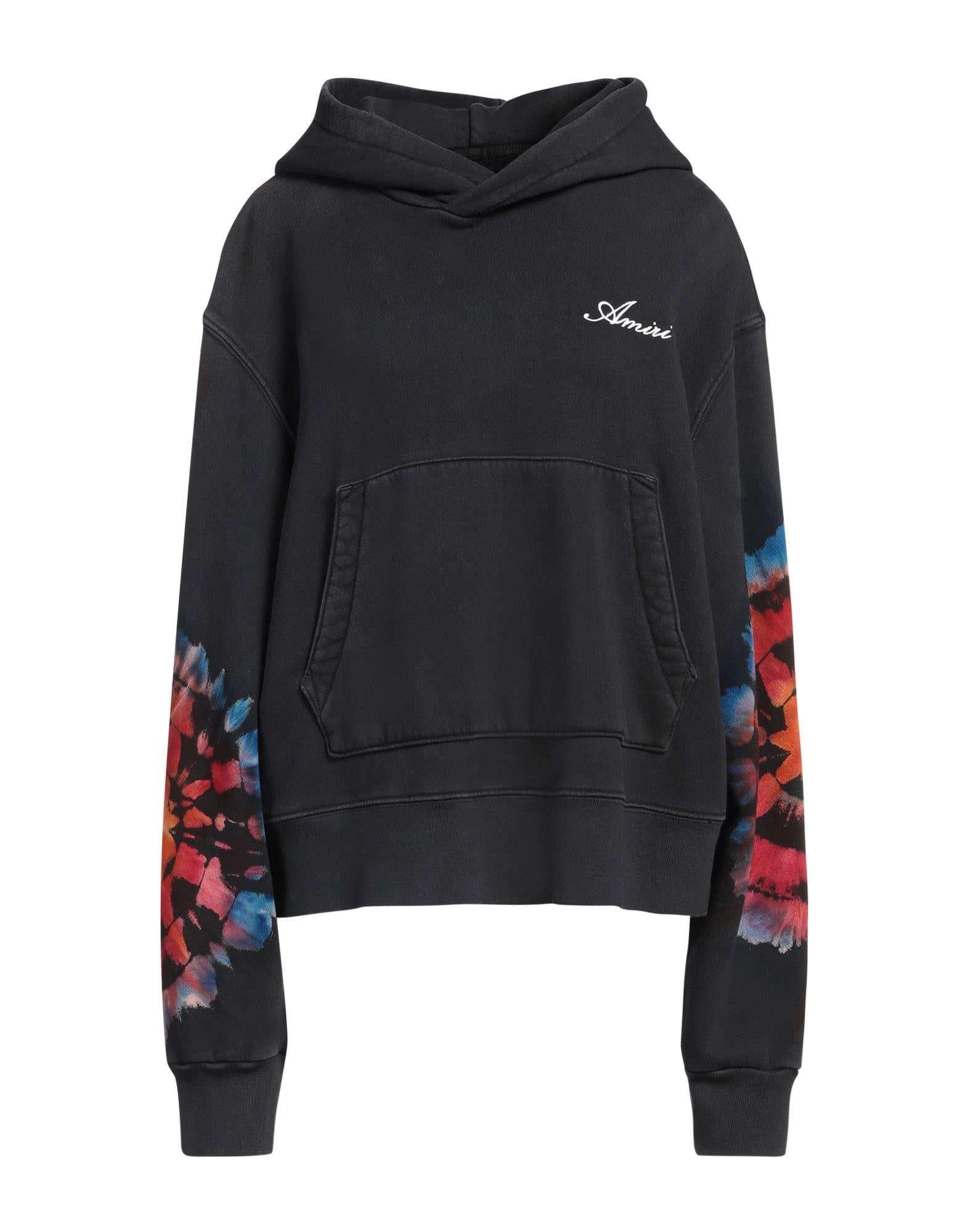 Black Women's Hooded Sweatshirt - 1