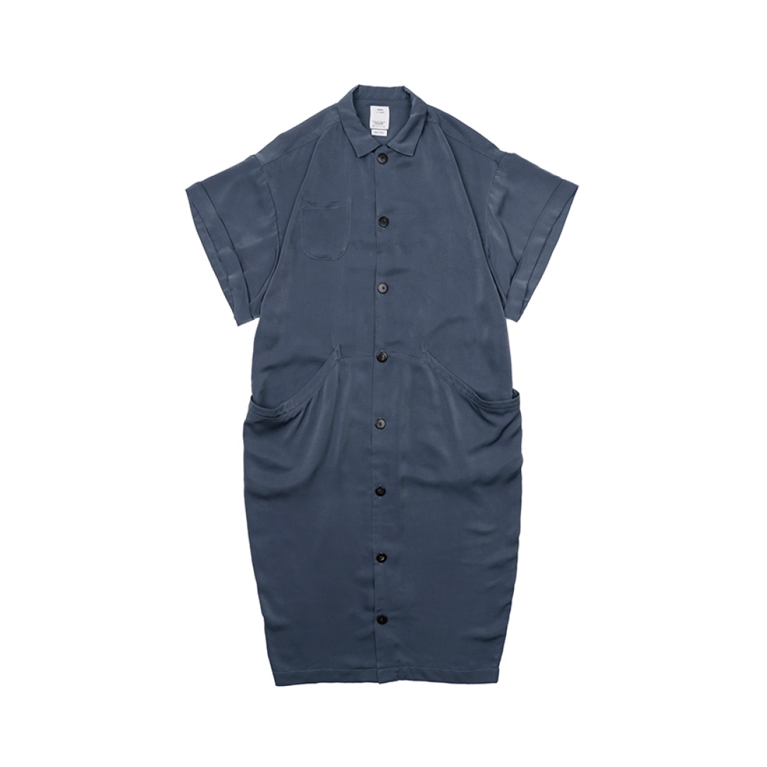 AUDREE SHIRTDRESS BLUE - 1