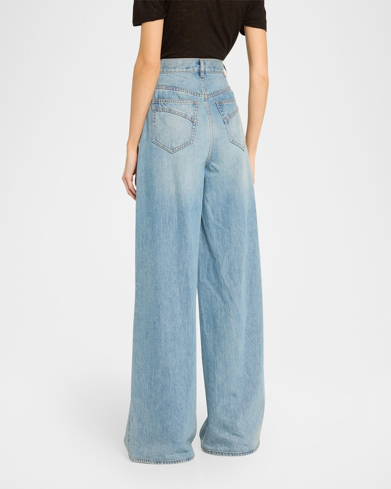 Zimmermann Crush Straight Wide Jeans outlook