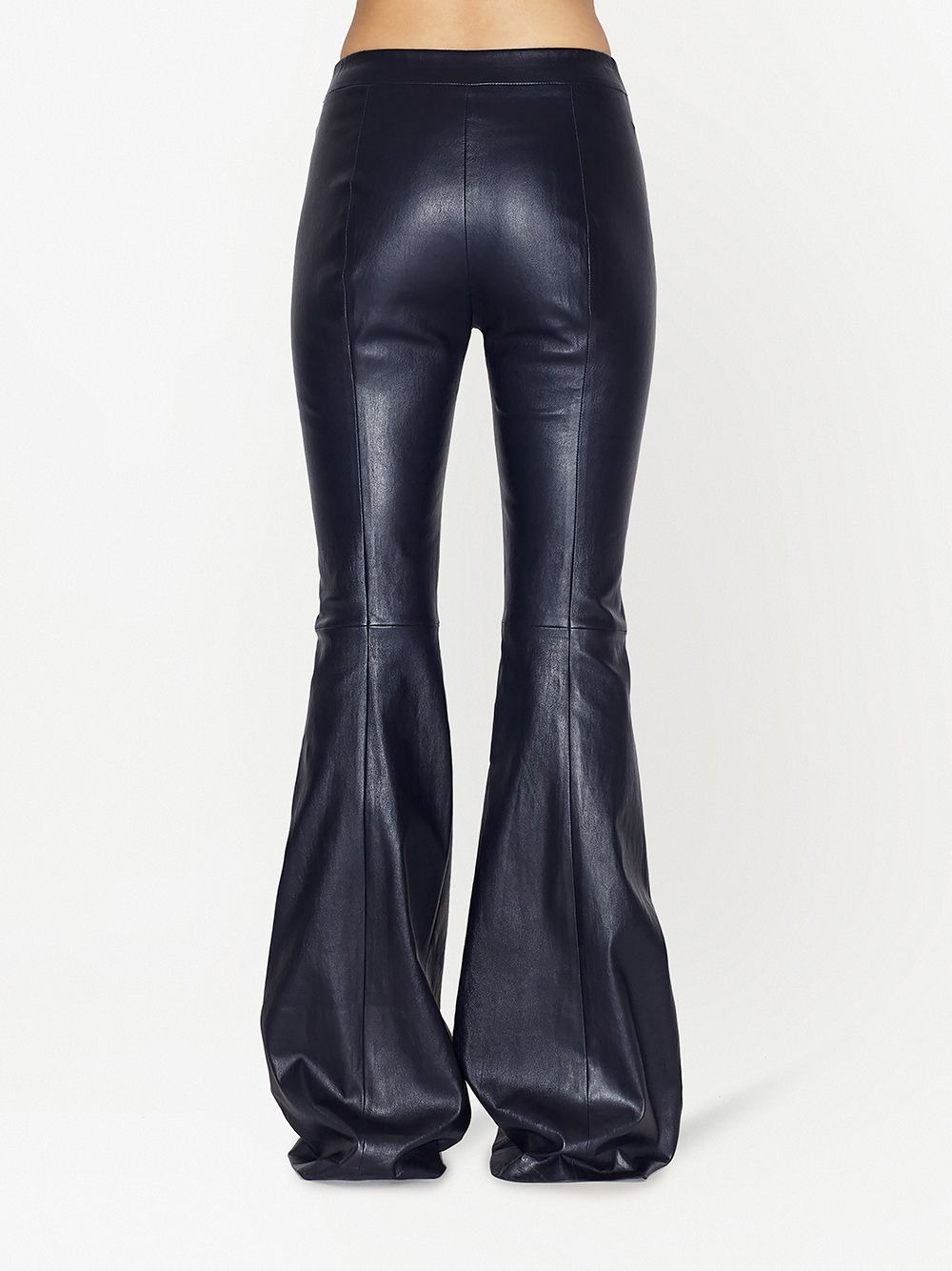 mid-rise flared trousers - 4