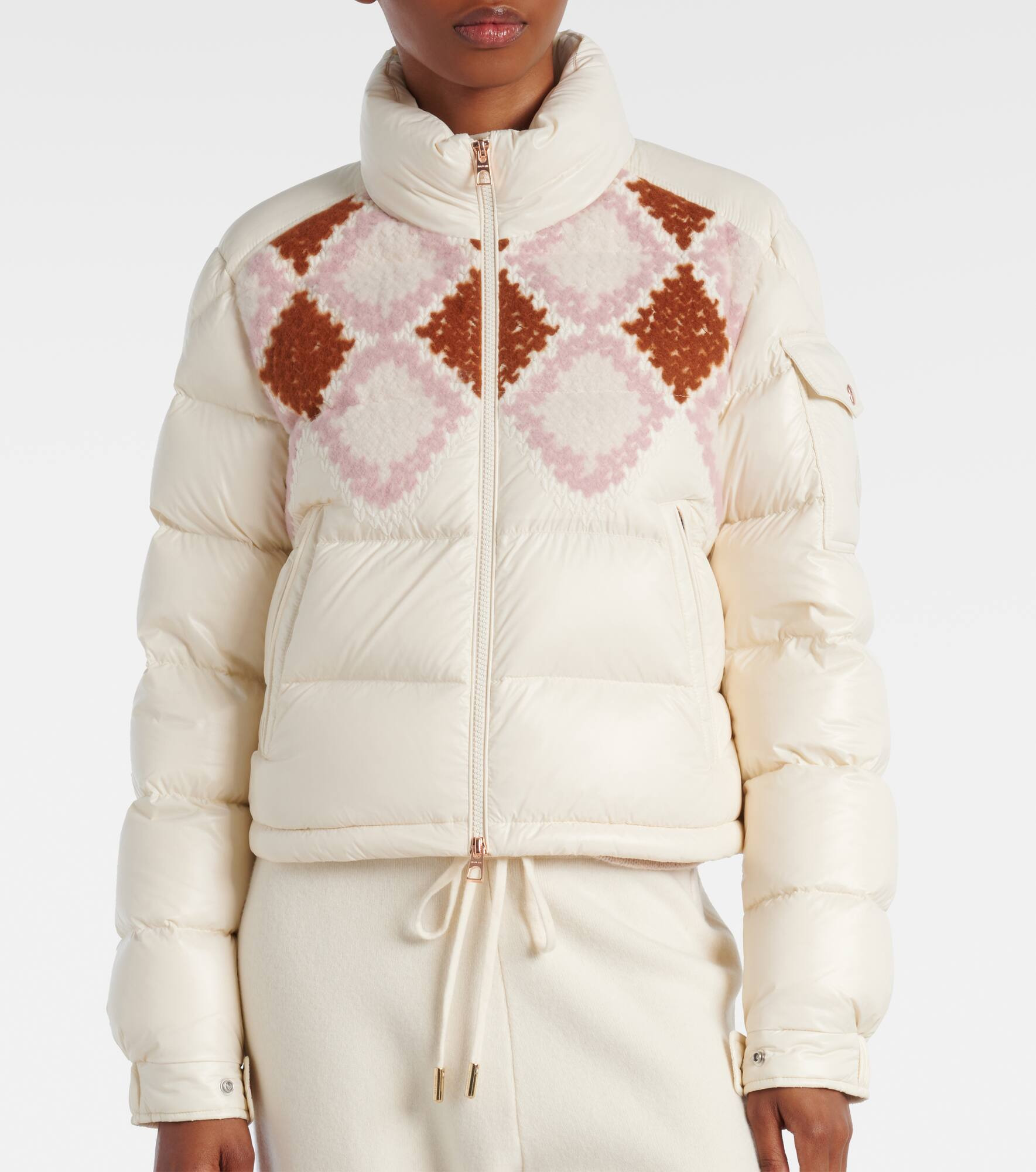 Megara embroidered down jacket - 7