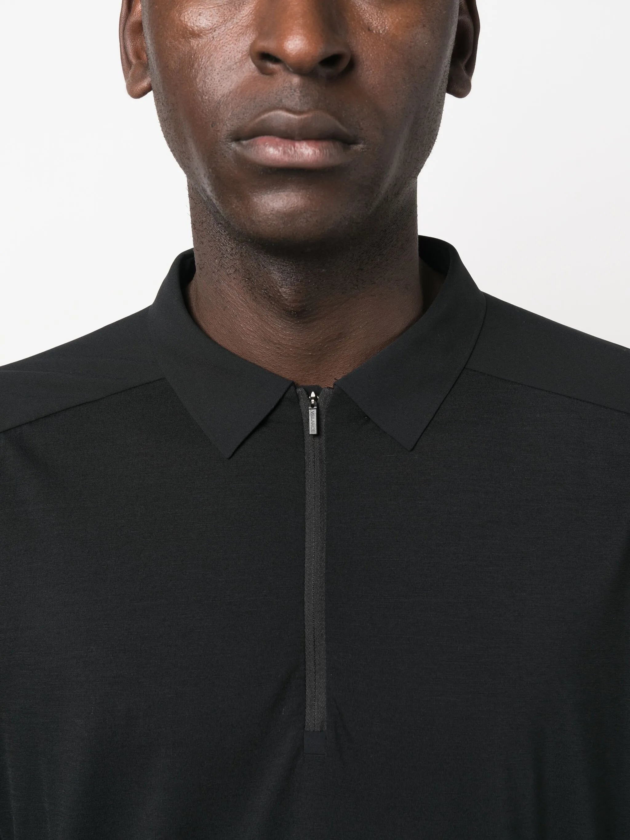 Zip-up Polo Shirt - 3
