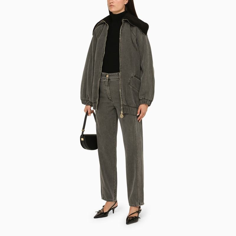ジャケット PATOU Women Denim Jackets OU0230081DE 959A Gray Patou Denim jacket - Grey - Women | OU02300081959 | thebs.com