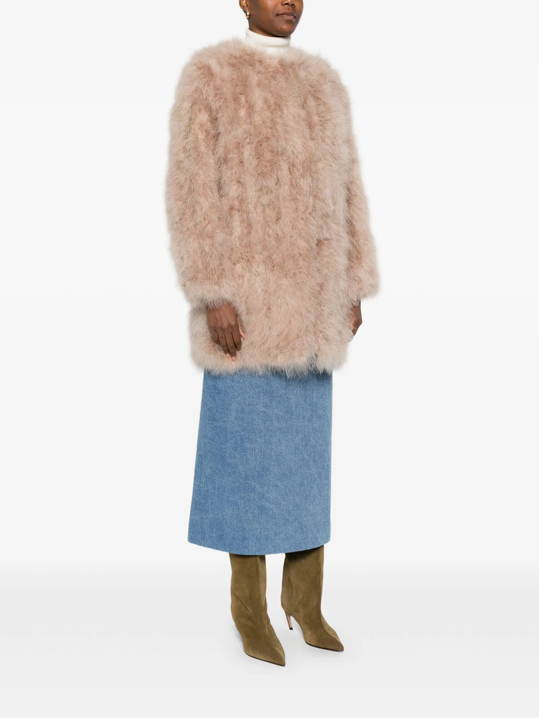 Yves Salomon Long-sleeved Coat - 5