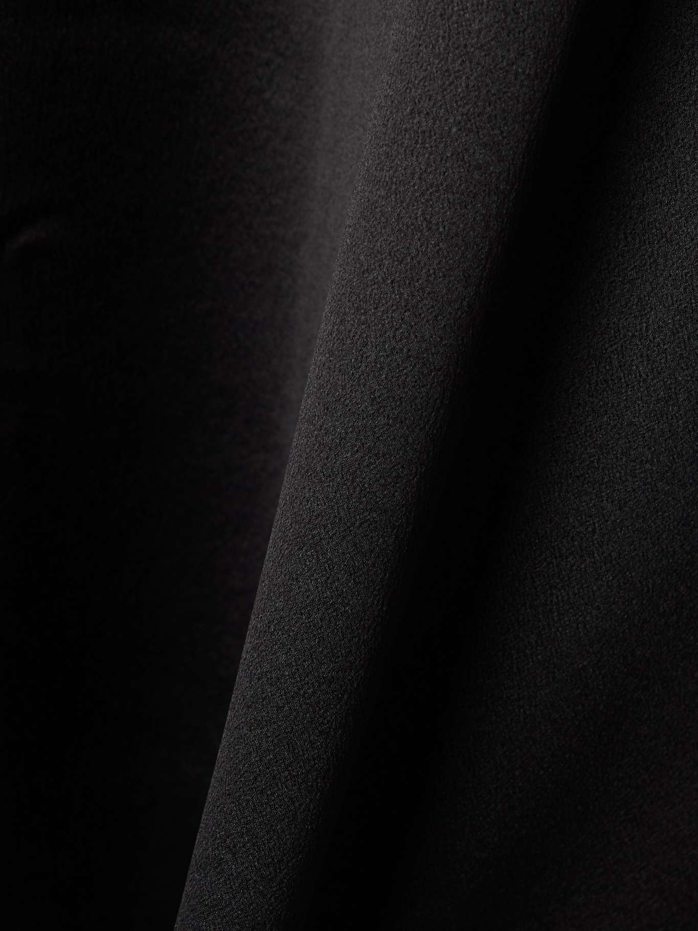 Silk-satin turtleneck blouse - 5
