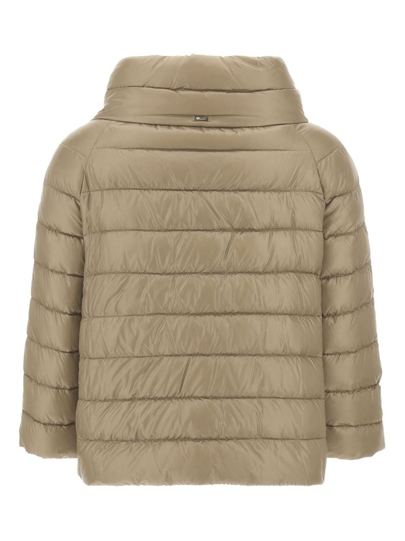 Herno high-neck quilted jacket outlook