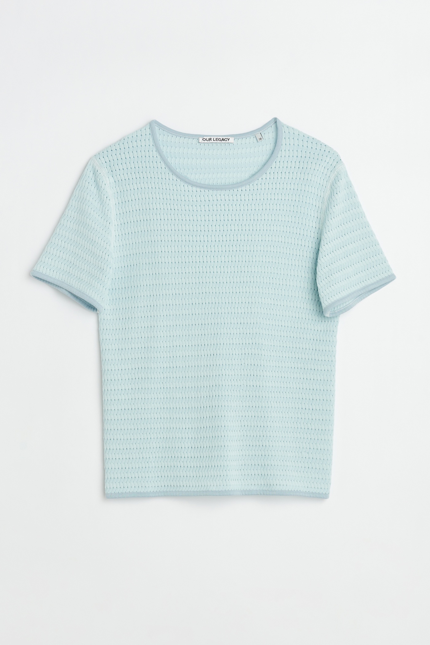 Tanker T-Shirt Sonic Blue Sport Crochet - 5