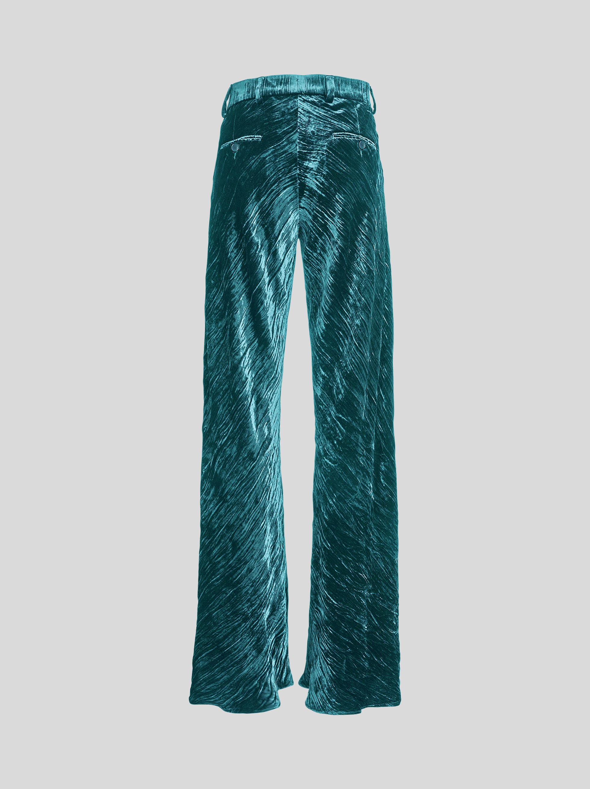 FROISSÉ VELVET TROUSERS - 5
