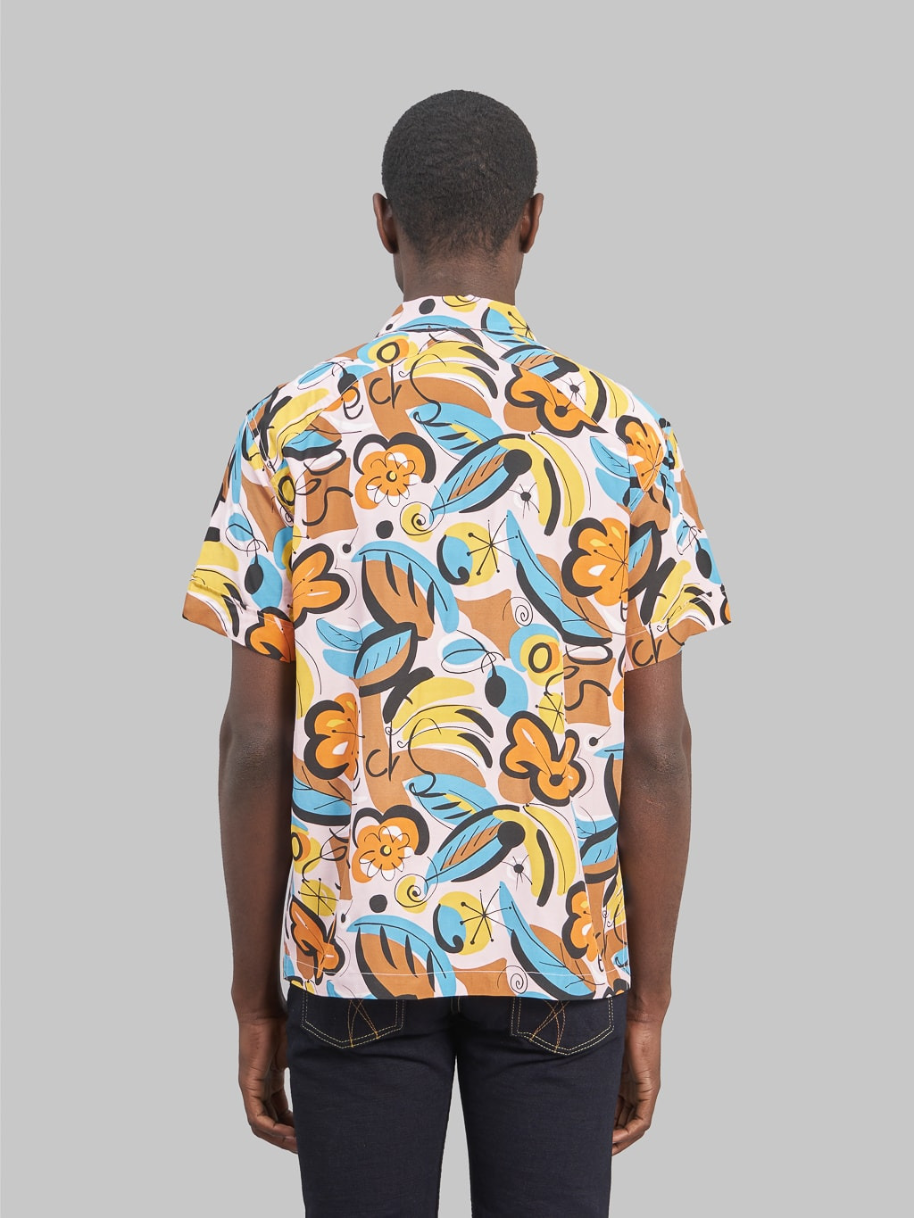 3sixteen Vacation Shirt Tropical Print - 4