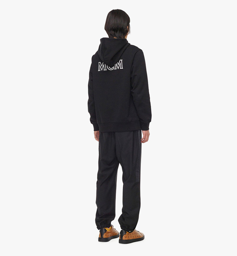 MCM Men’s MCM Essentials Logo Hoodie in Organic Cotton outlook