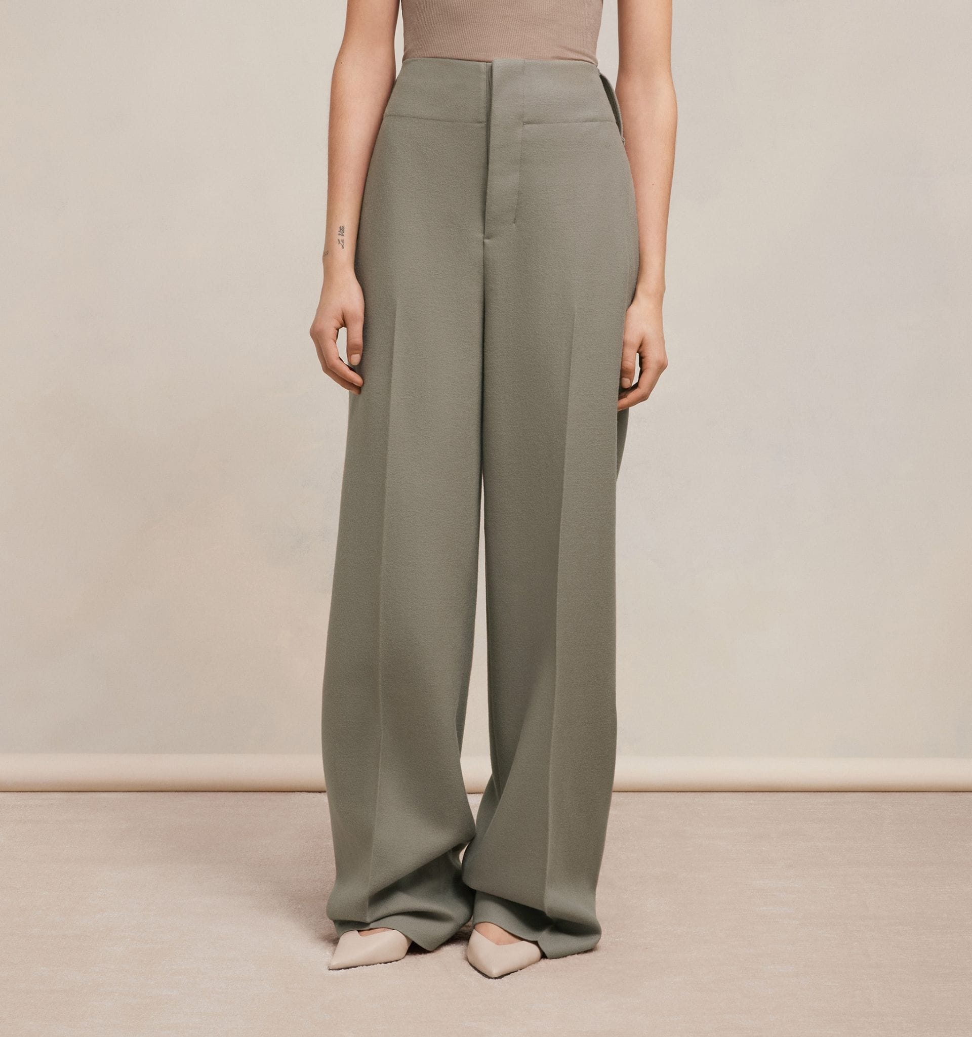 Straight Fit Trousers - 6