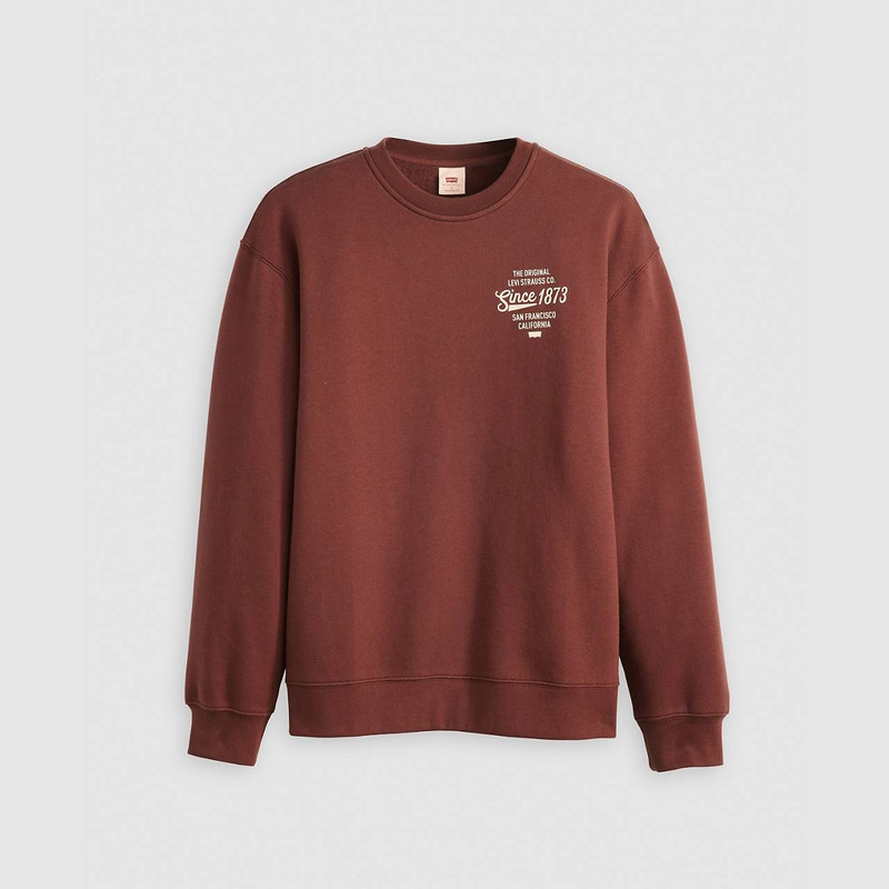 RELAXED GRAPHIC CREWNECK SWEATSHIRT 1