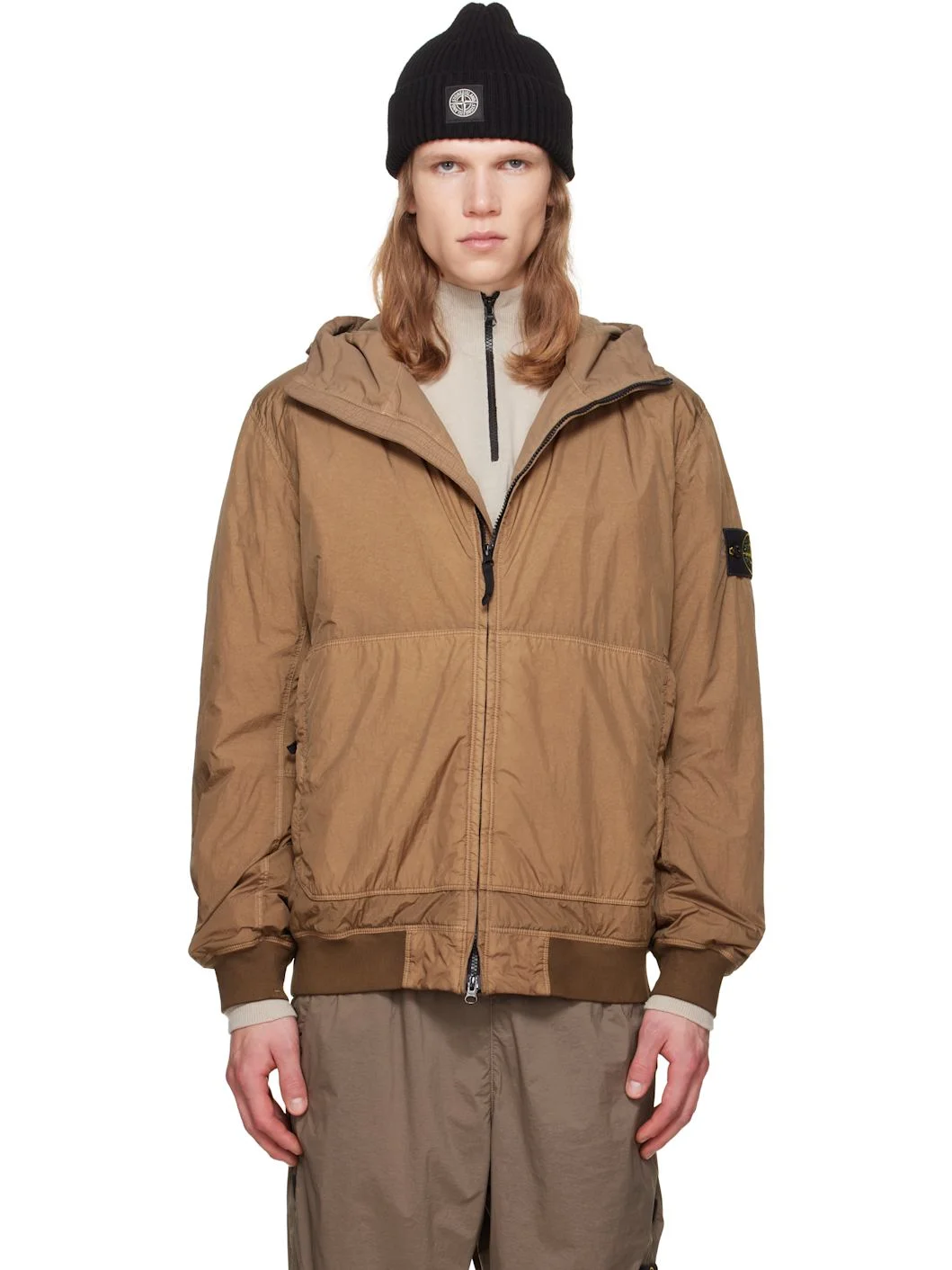 Khaki 4100110 Crinkle Reps NY Jacket - 1