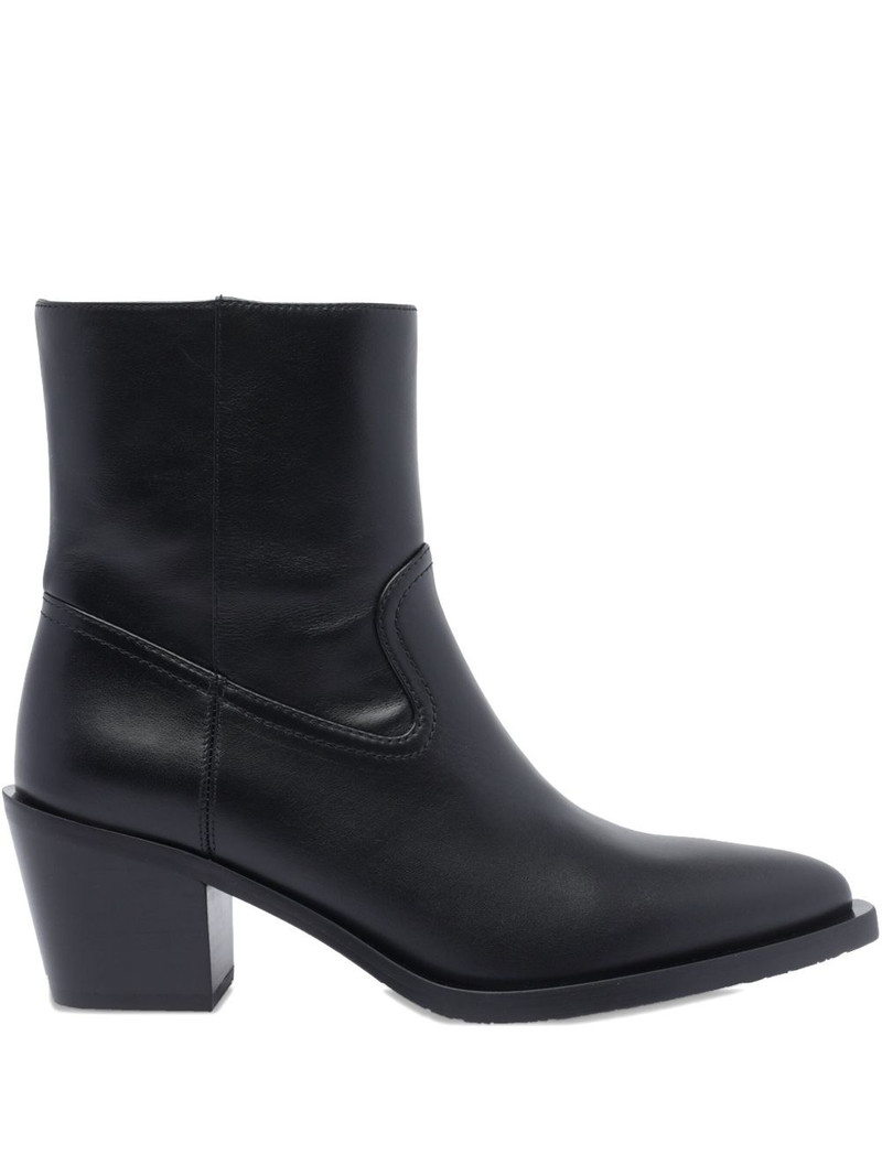 65mm leather cowboy boots 1