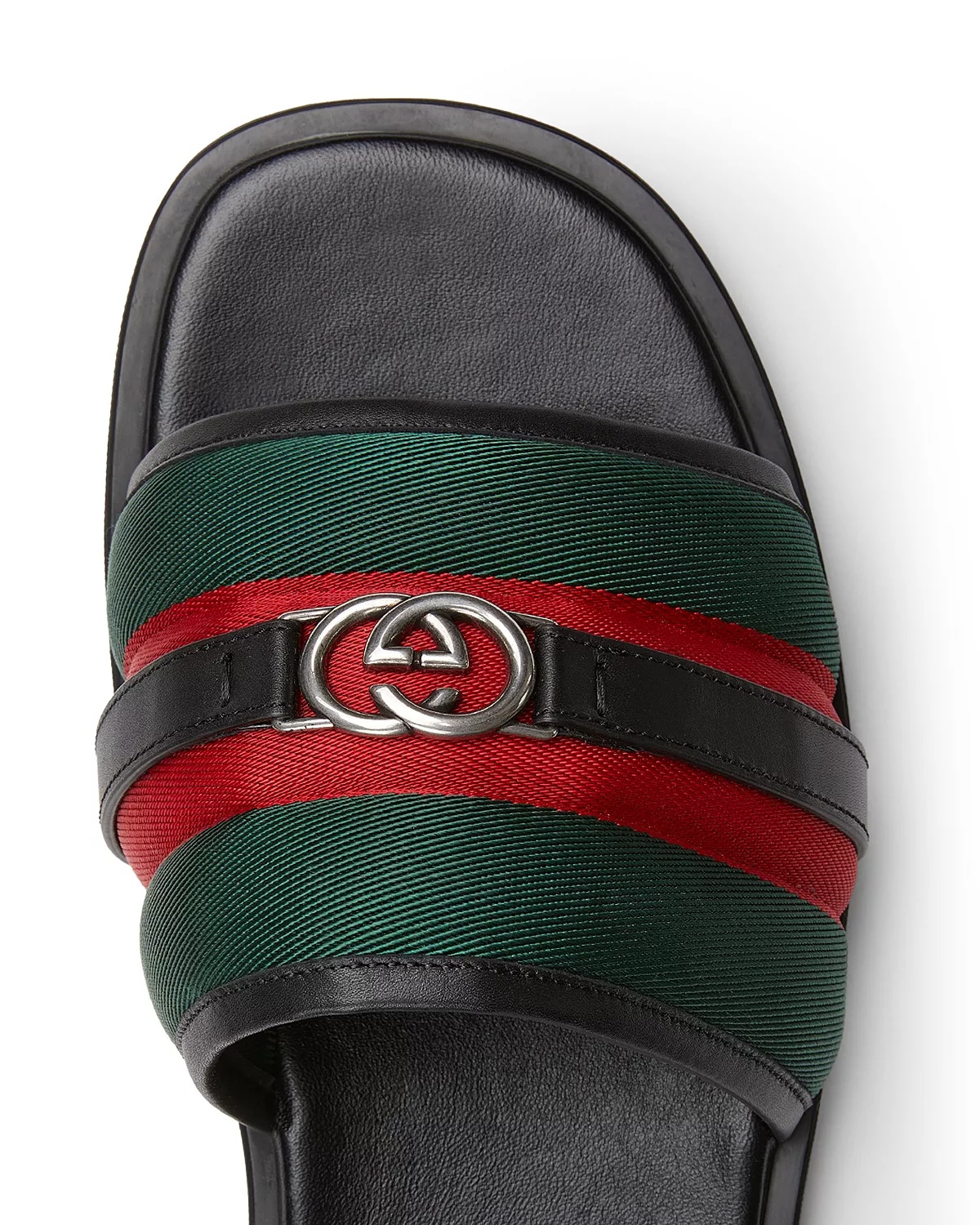 Men's Interlocking G Slide Sandals - 5