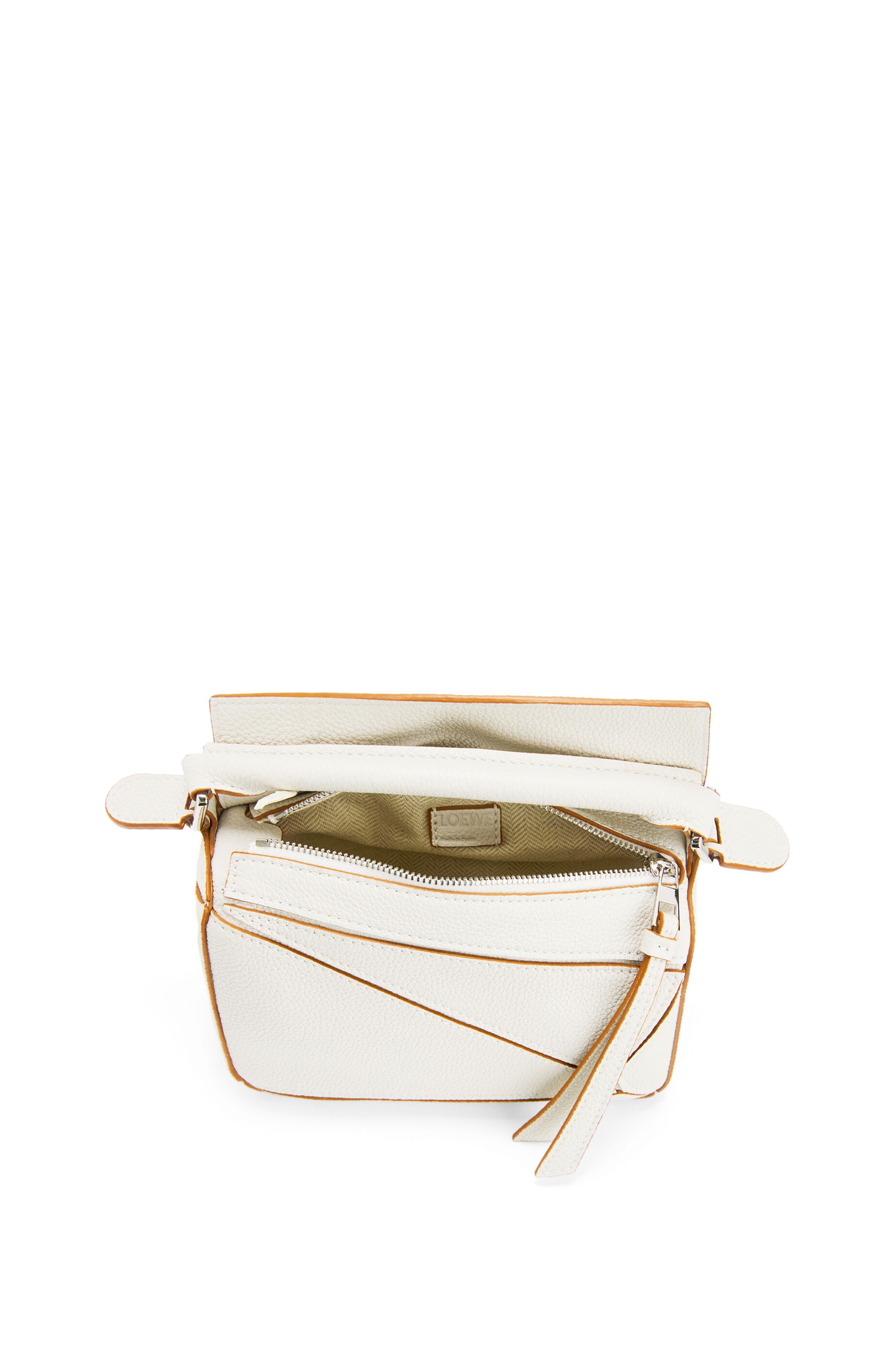 Mini Puzzle bag in soft grained calfskin - 5
