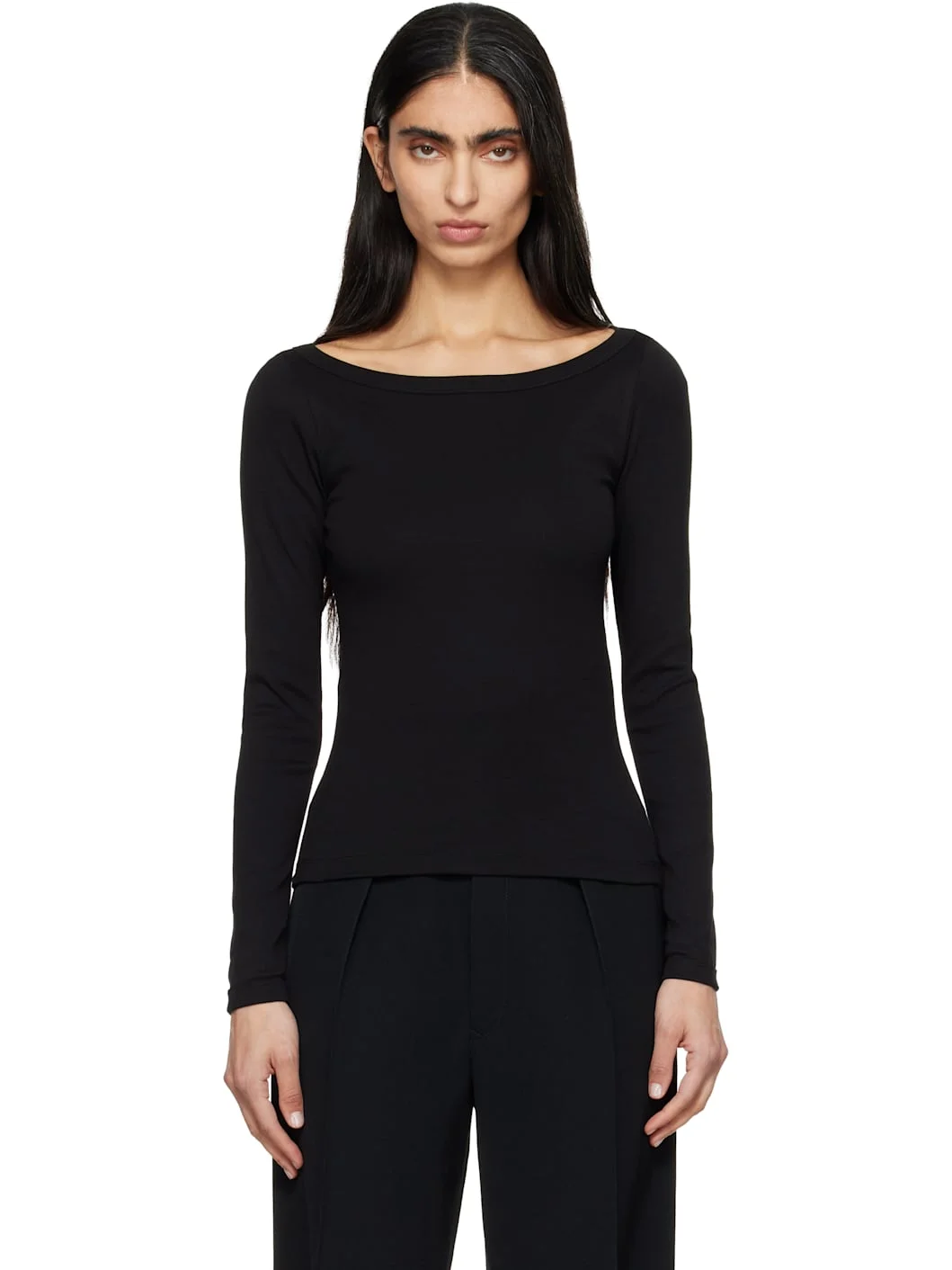 Black Steffi Longsleeve T-shirt - 1