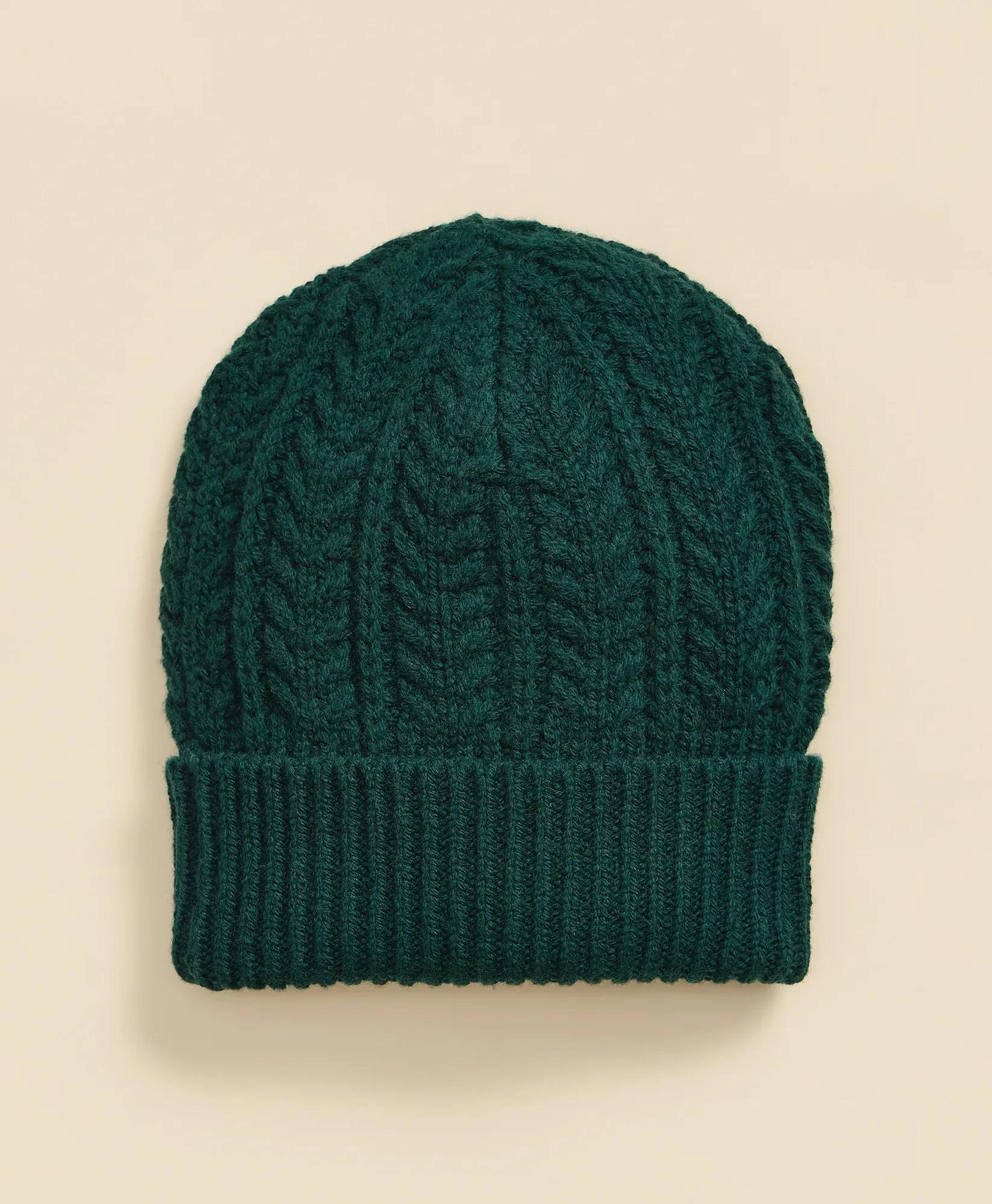 Merino Wool Aran Hat - 1