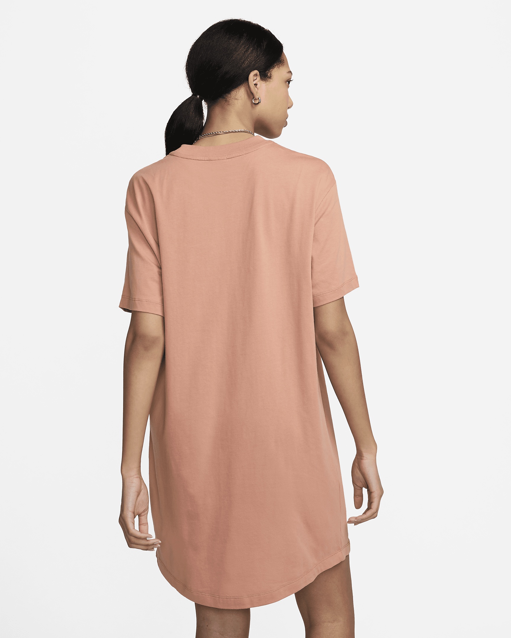 Women's Nike Sportswear Chill Knit Oversized T-Shirt Dress - 2
